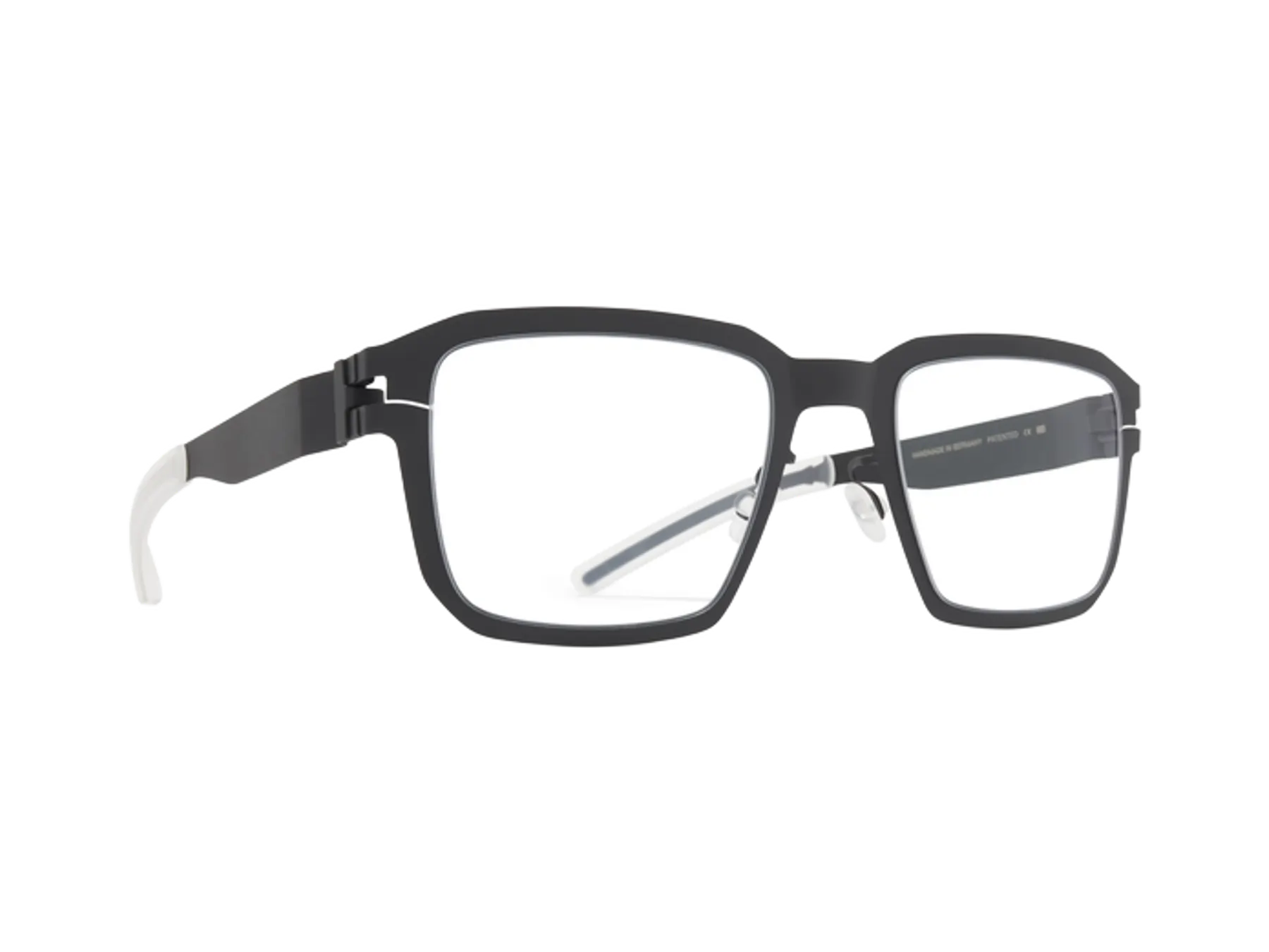 Mykita Jefferson naočare, boja Storm Grey, pogled iz ugla
