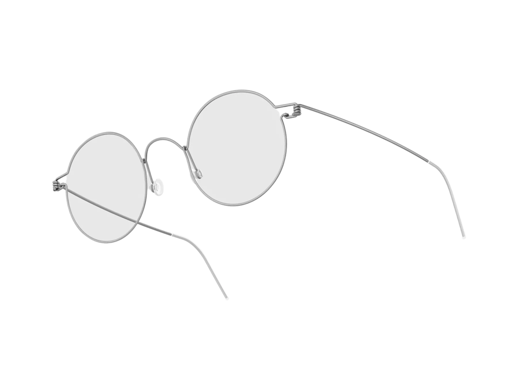 Lindberg Air Titanium Rim Anker optical glasses, colour grey, angle view