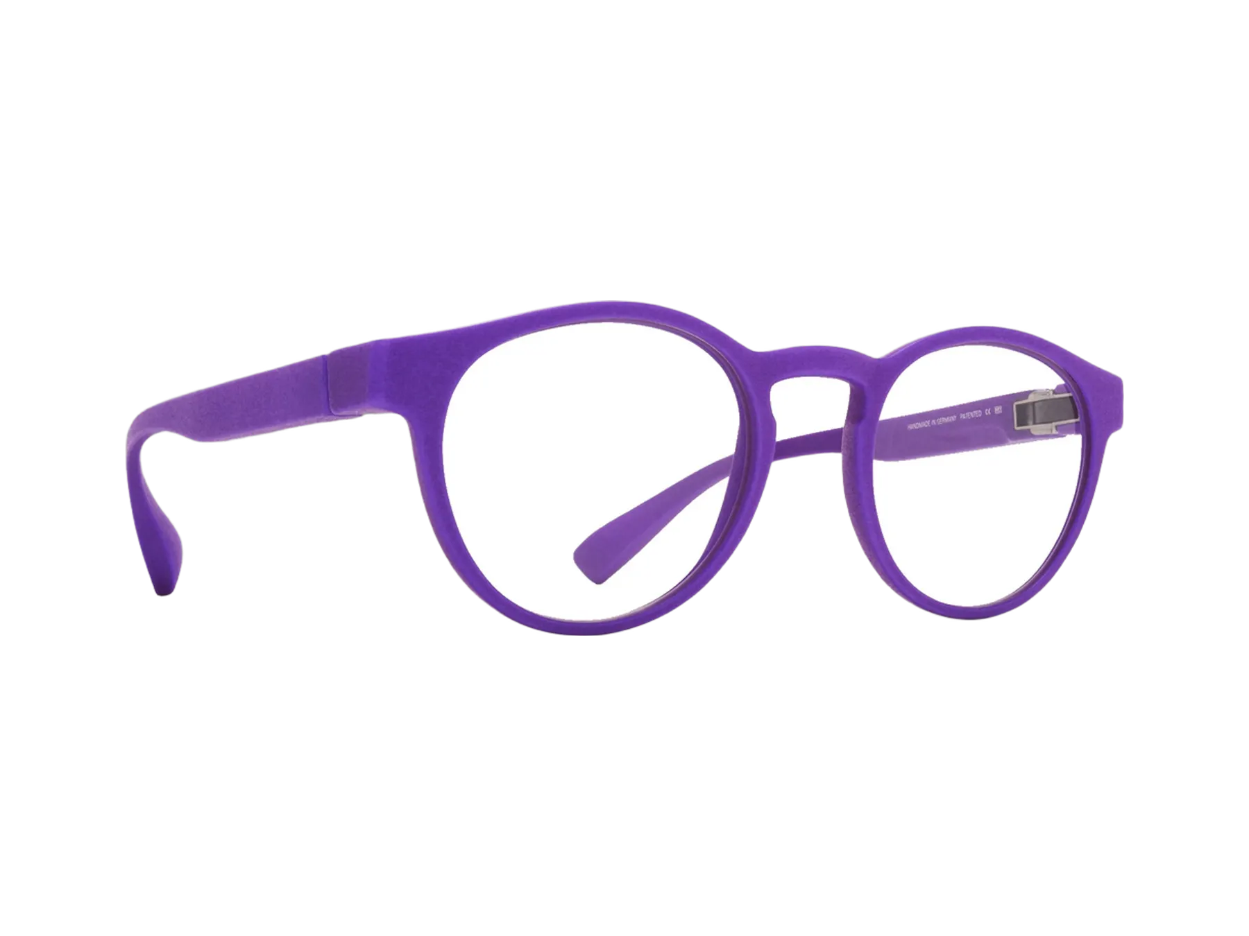 Mykita Ellum dioptrijske naočare, boja True Purple, pogled iz ugla