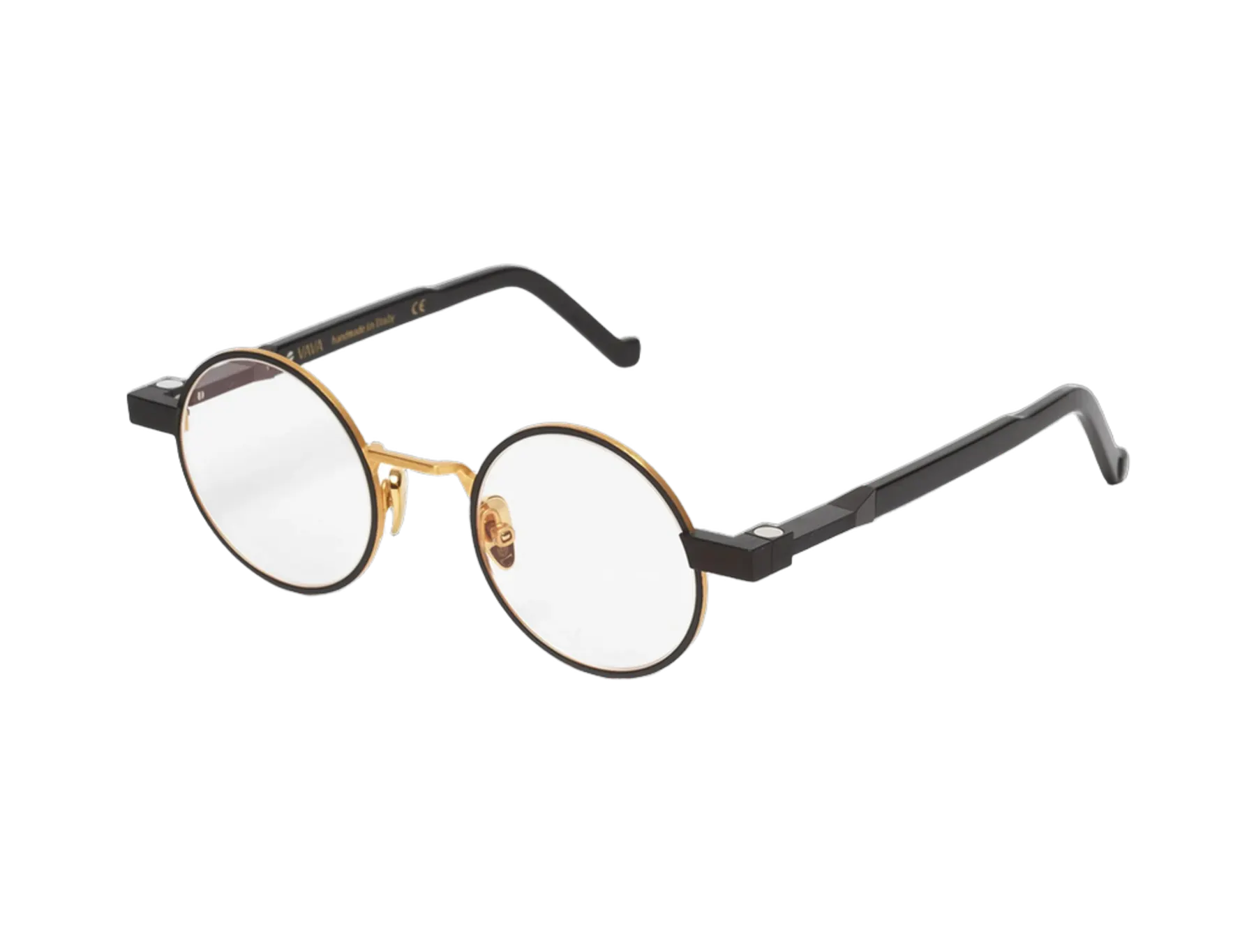 VAVA WL0092 optical glasses, colour Black/Gold, angled view