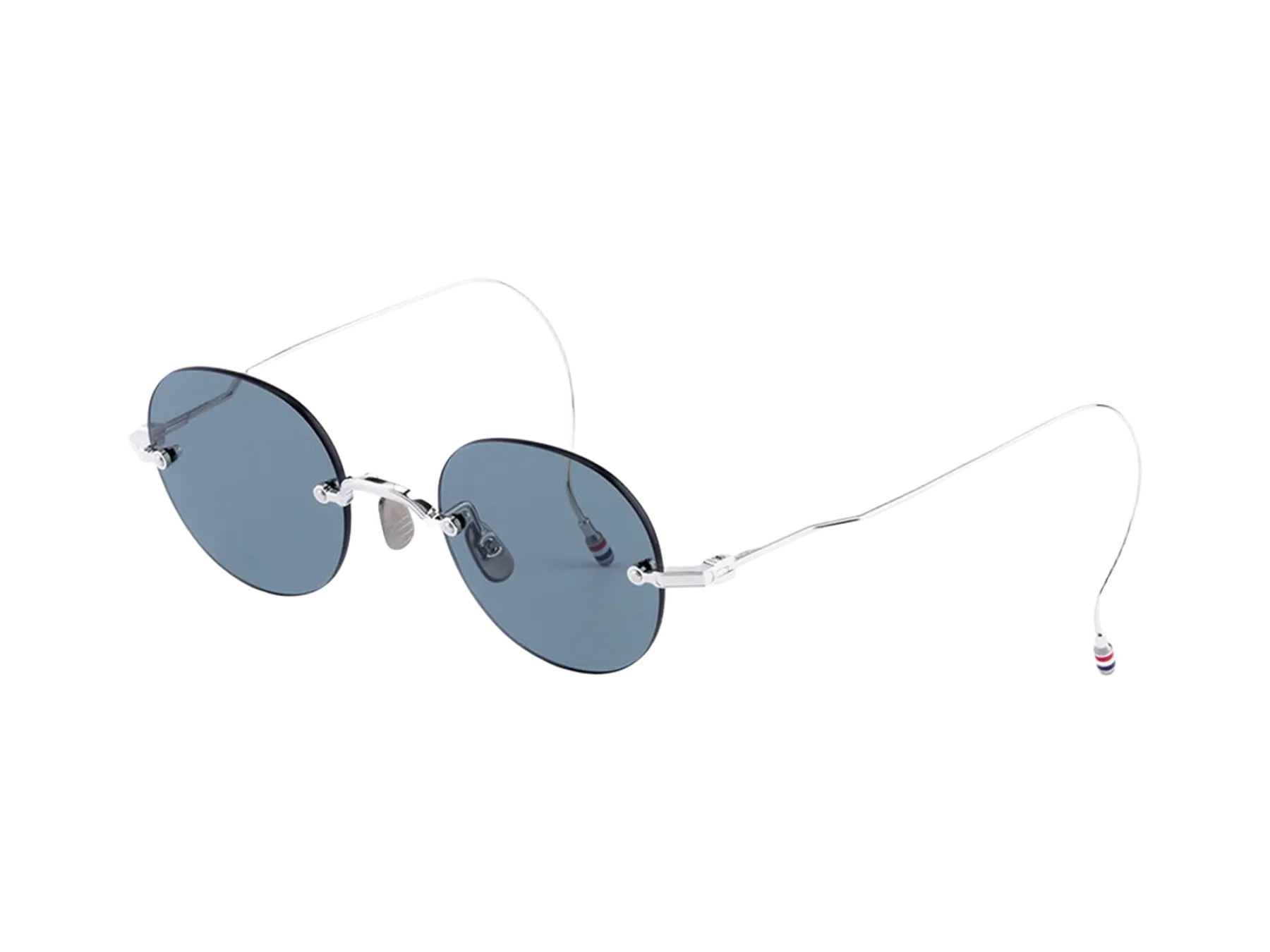Thom Browne UES937A sunčane naočare, boja Silver, pogled iz ugla