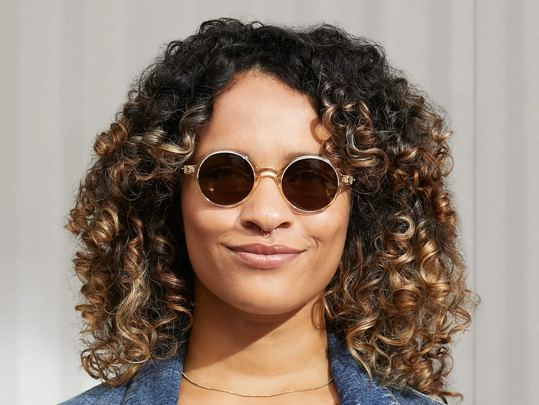 Moscot Scooch Sun sunčane naočare, boja Flesh/Tortoise, staklo G-15, na licu