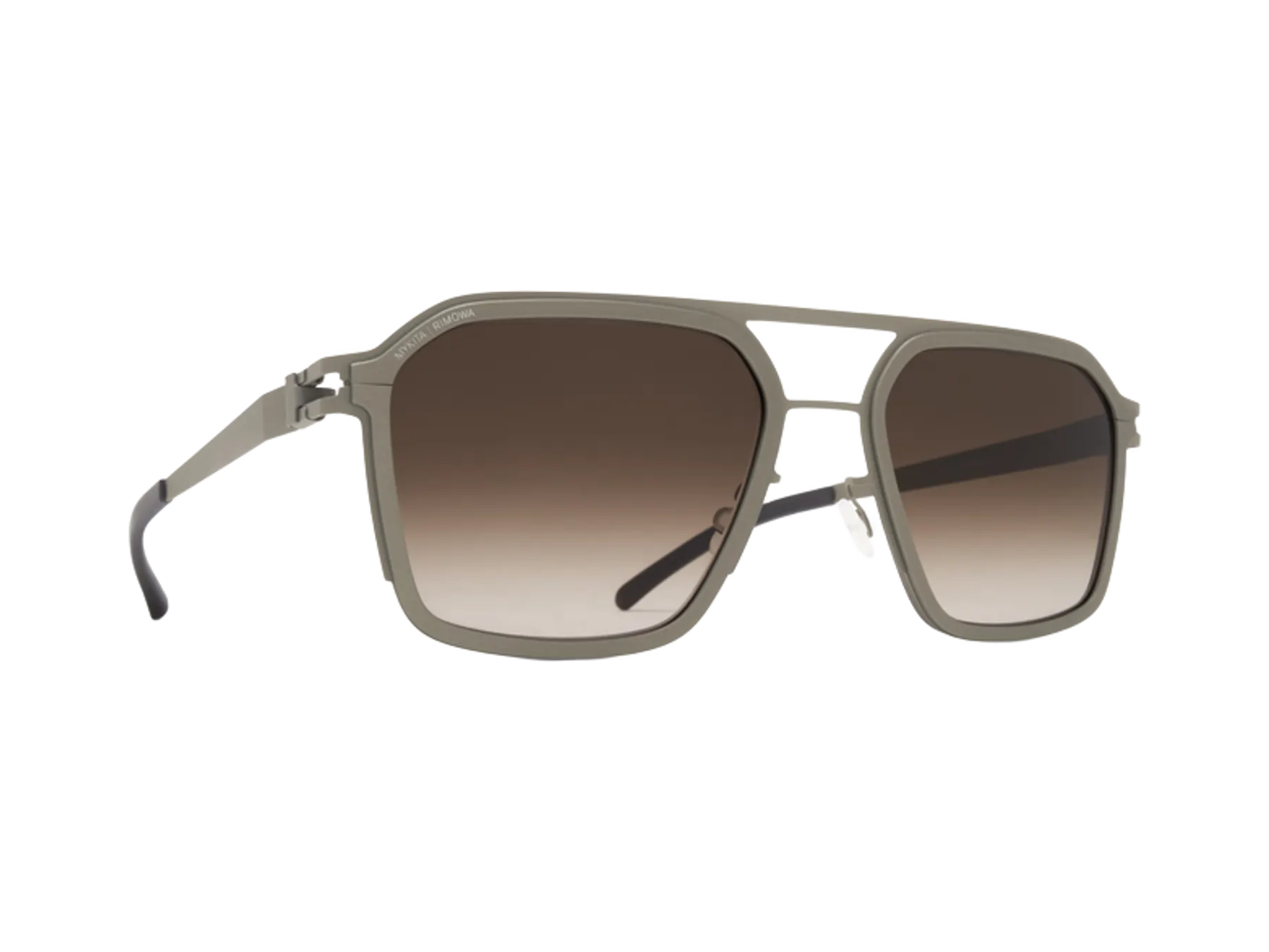 Mykita MR003 naočare, boja Clay Green/Clay Green, pogled iz ugla