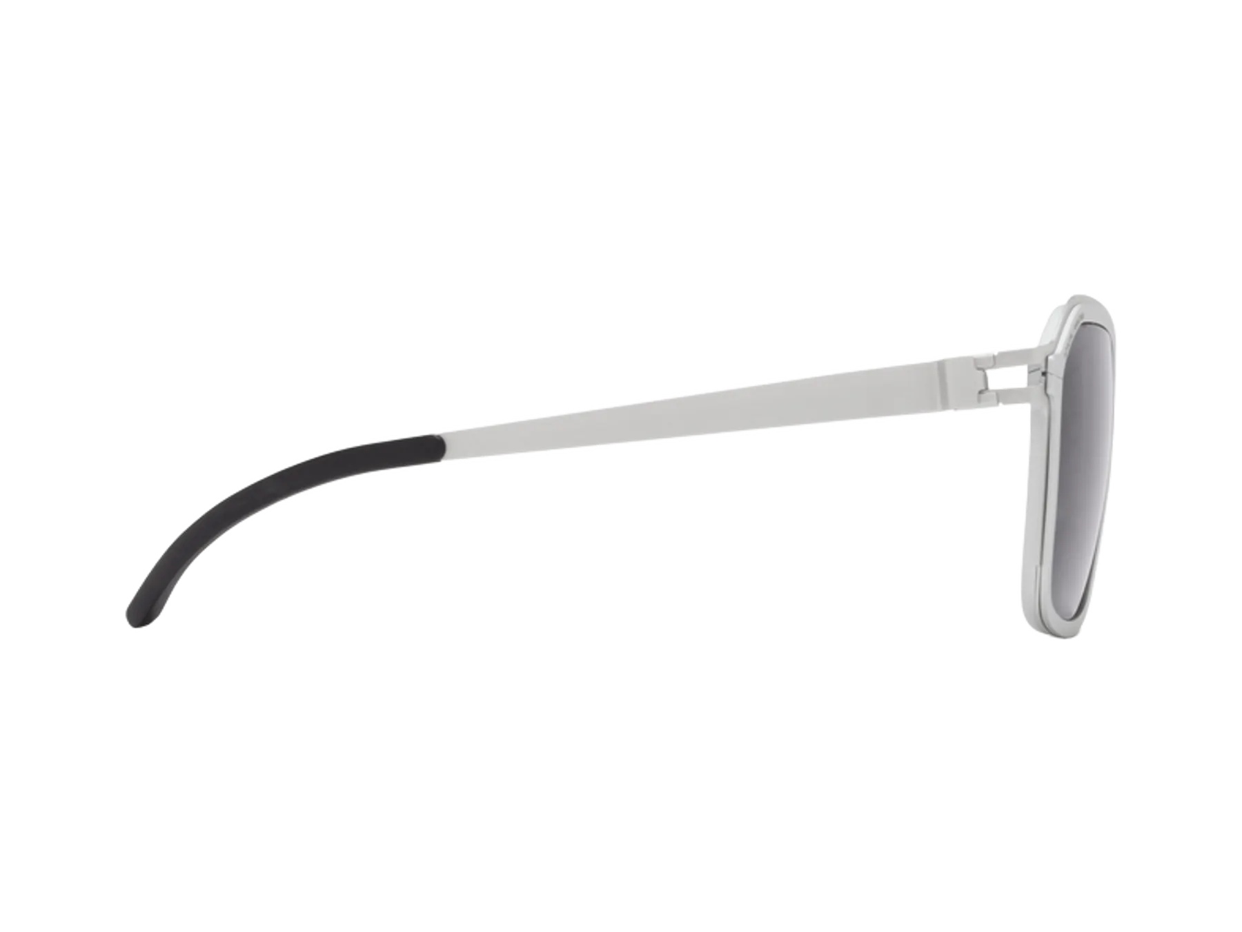 Mykita MR003 glasses, colour White Silver/Silver, right temple
