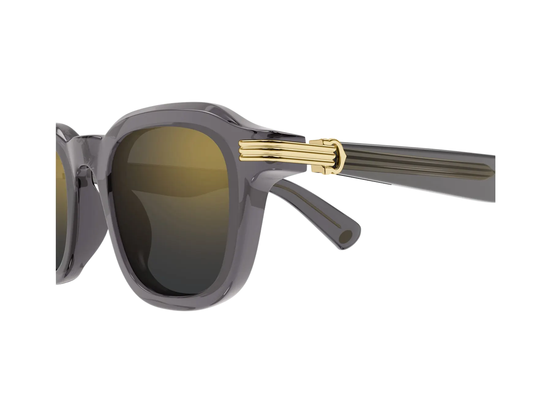 Cartier Première de Cartier CT0536S sunčane naočare, boja Transparent Grey/Grey, detalj