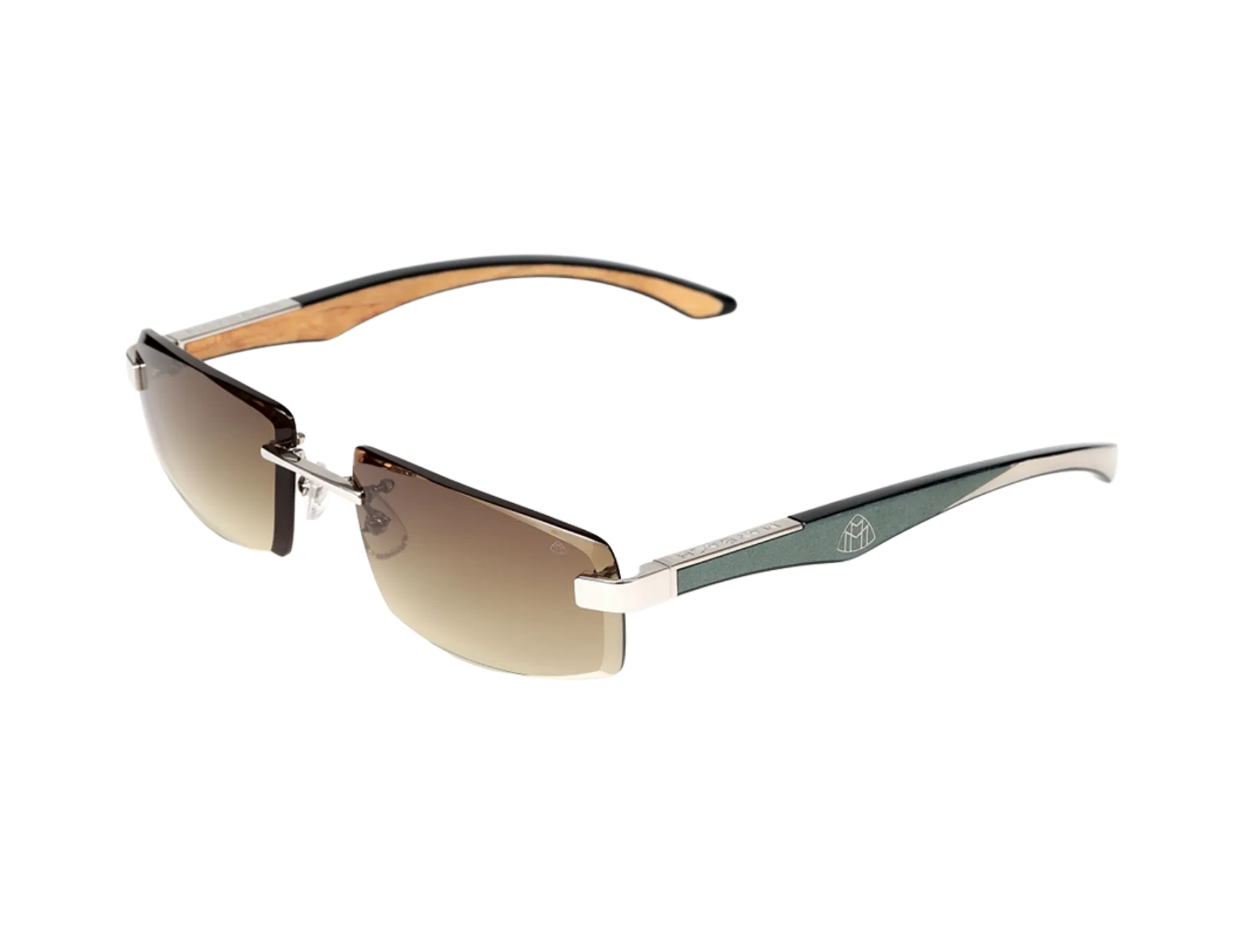 Maybach The Artist Sun II, Platinum / Verde Silver / Moonlight White, pod uglom