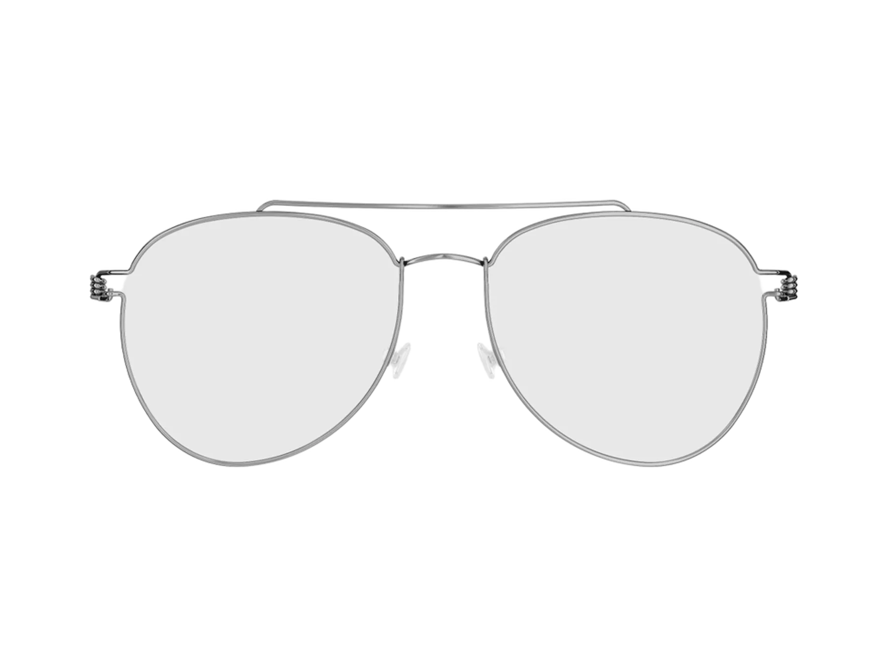 Lindberg Air Titanium Rim Sonny dioptrijske naočare, boja grey polished, pogled spreda
