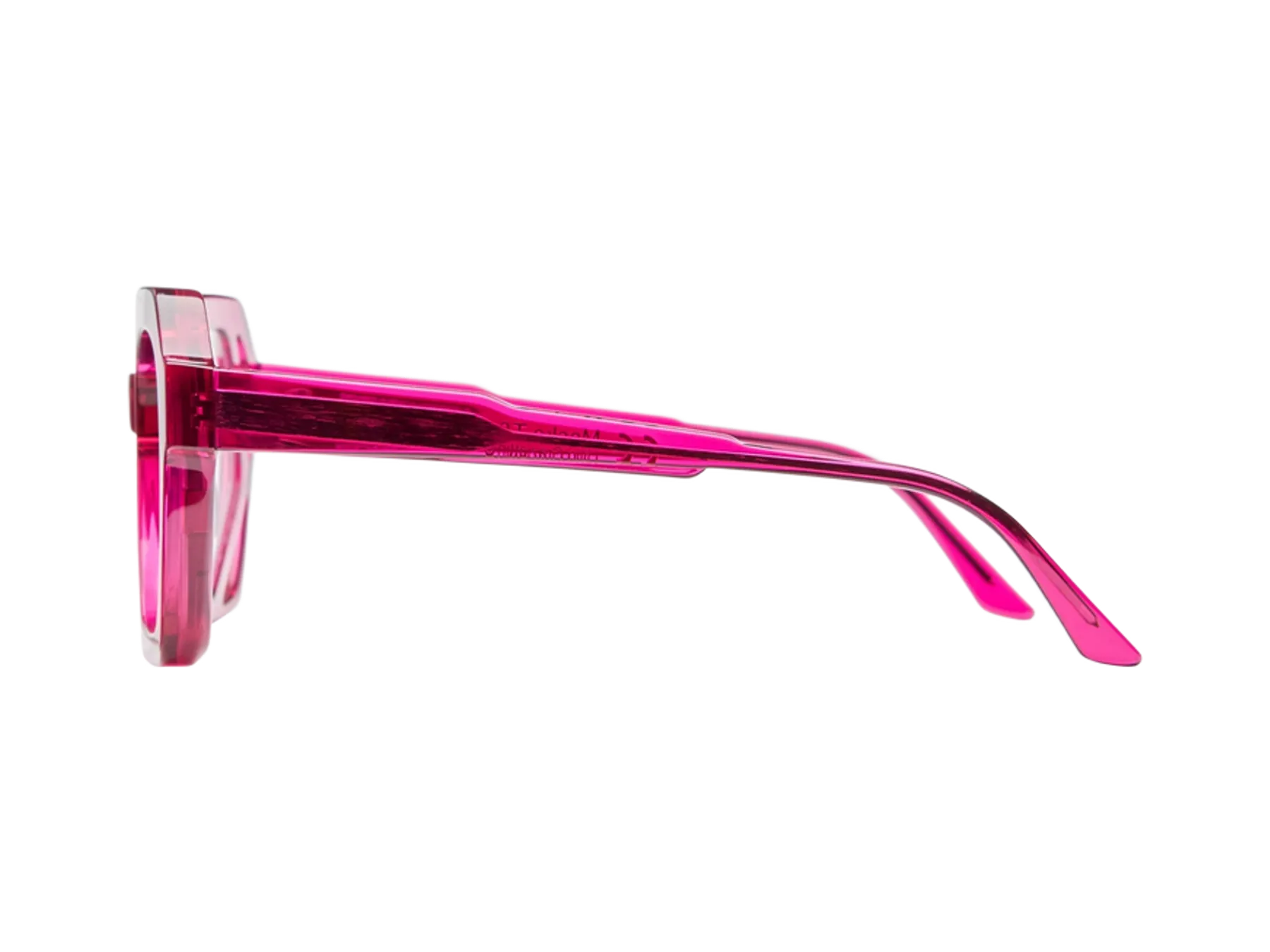 Kuboraum T8 dioptrijske naočare, boja Fuchsia, pogled sa strane