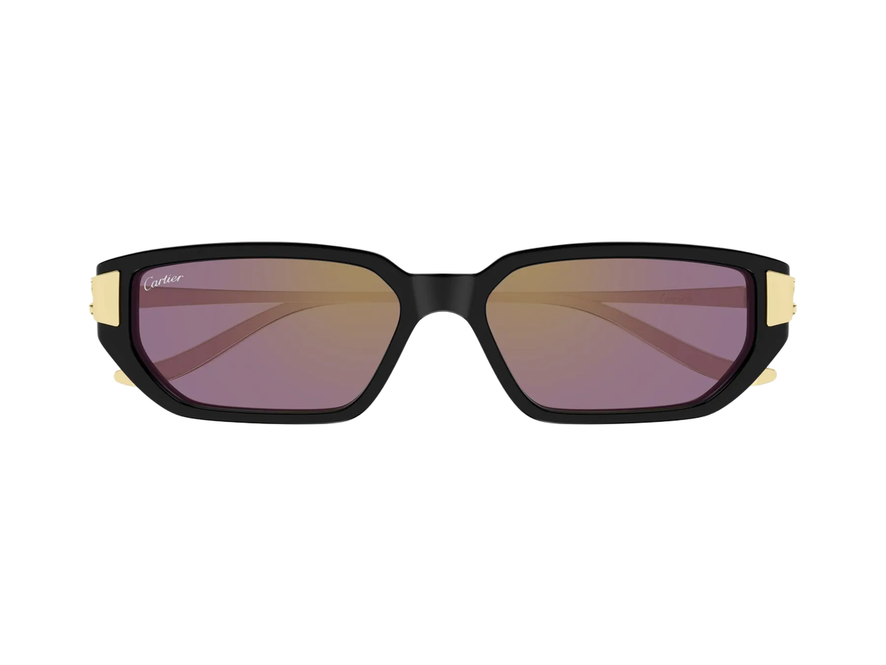 Cartier Panthère de Cartier CT0674S sunčane naočare, boja Black/Violet, pogled spreda