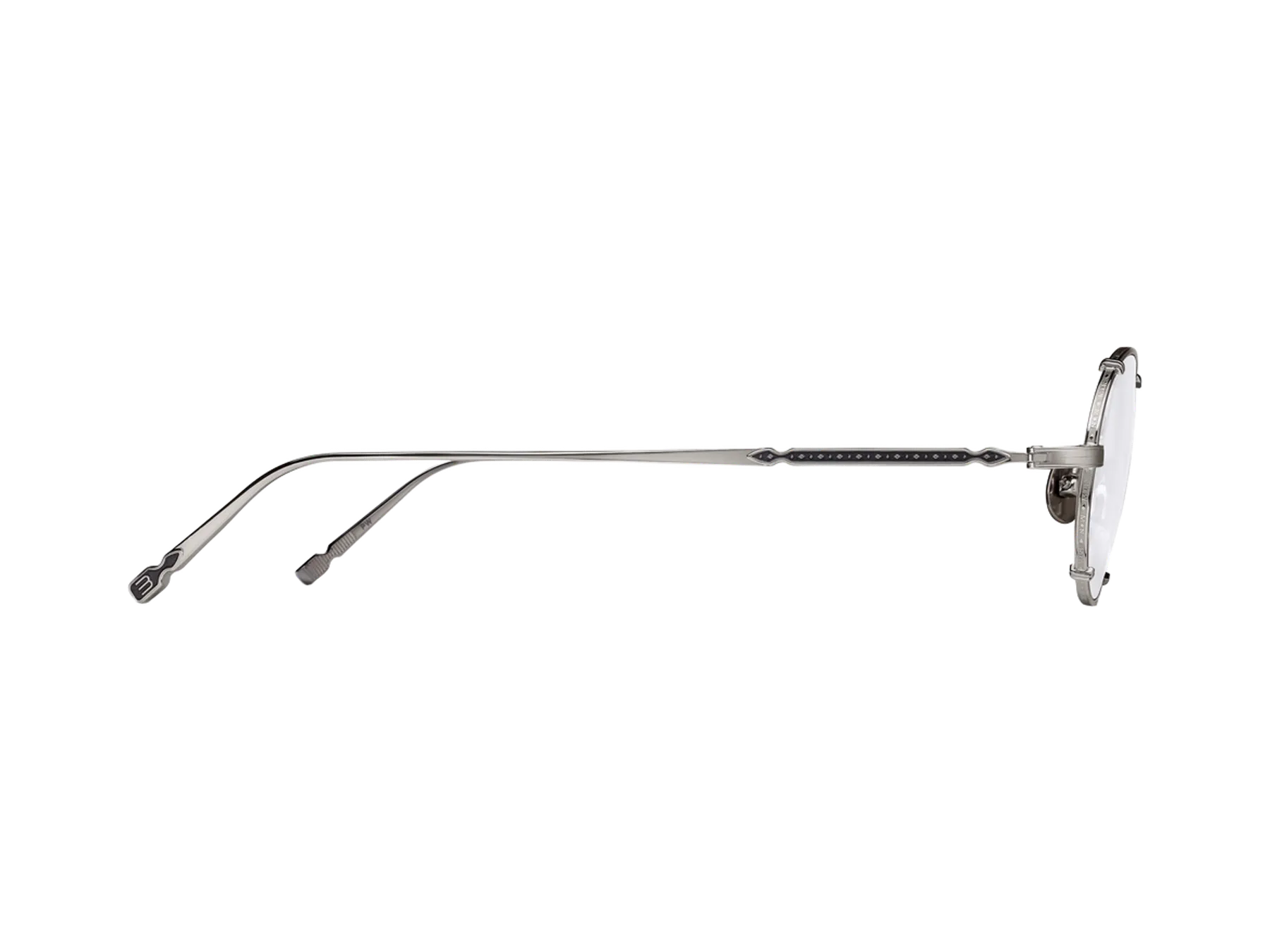 Matsuda M3150 dioptrijske naočare, boja Palladium White, leva drška