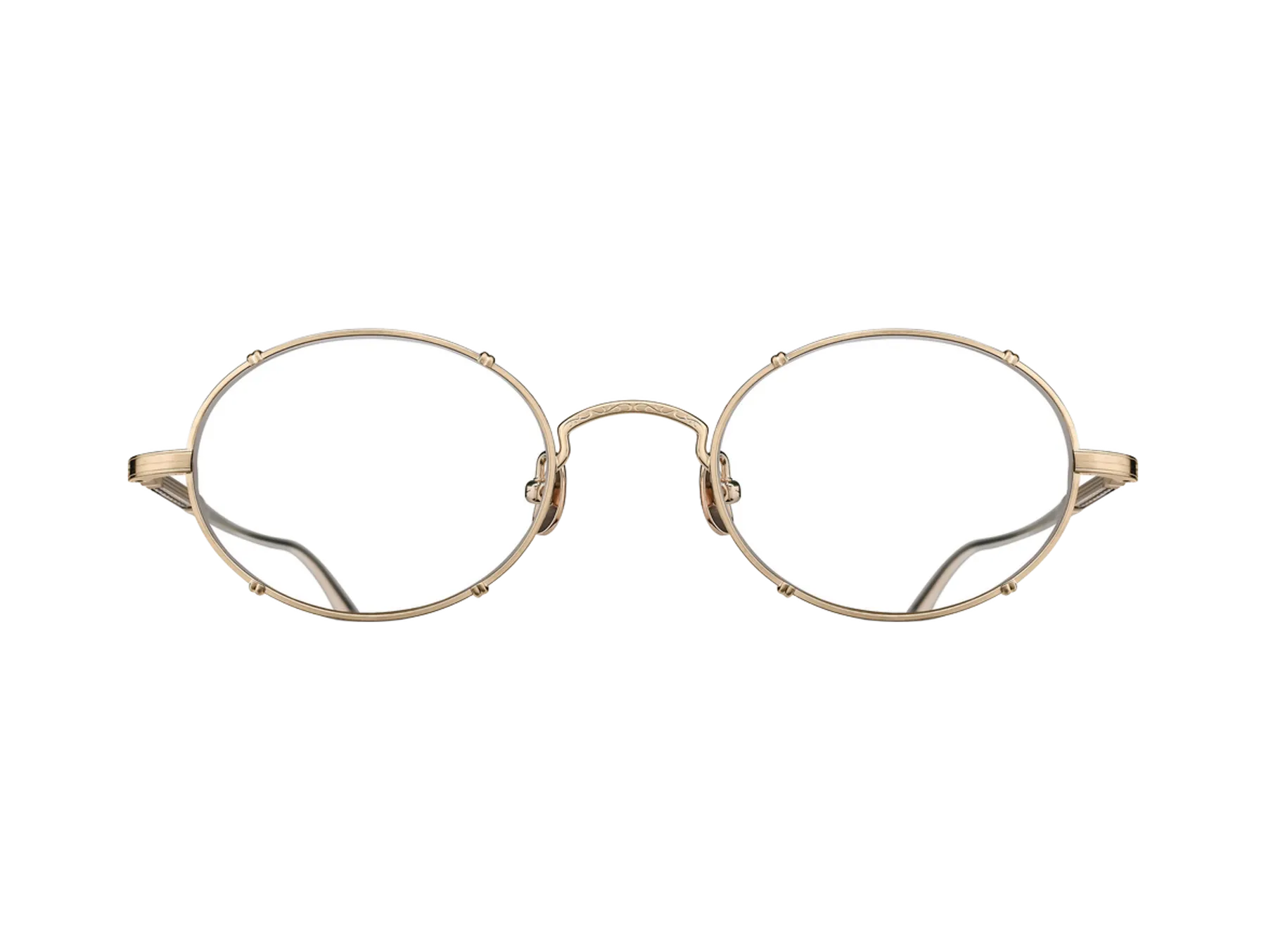 Matsuda M3150 dioptrijske naočare, boja Brushed Gold, pogled spreda