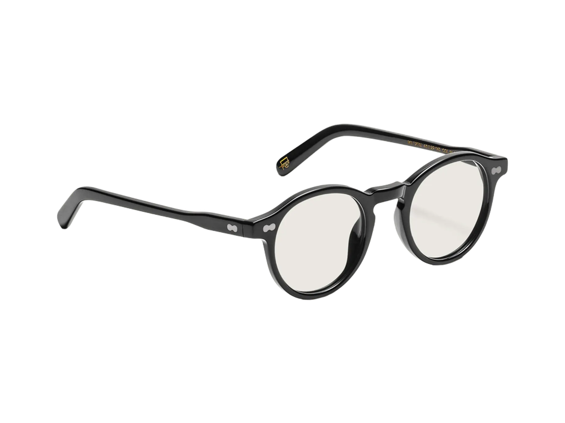 Moscot Miltzen dioptrijske naočare, boja Black, pogled iz ugla