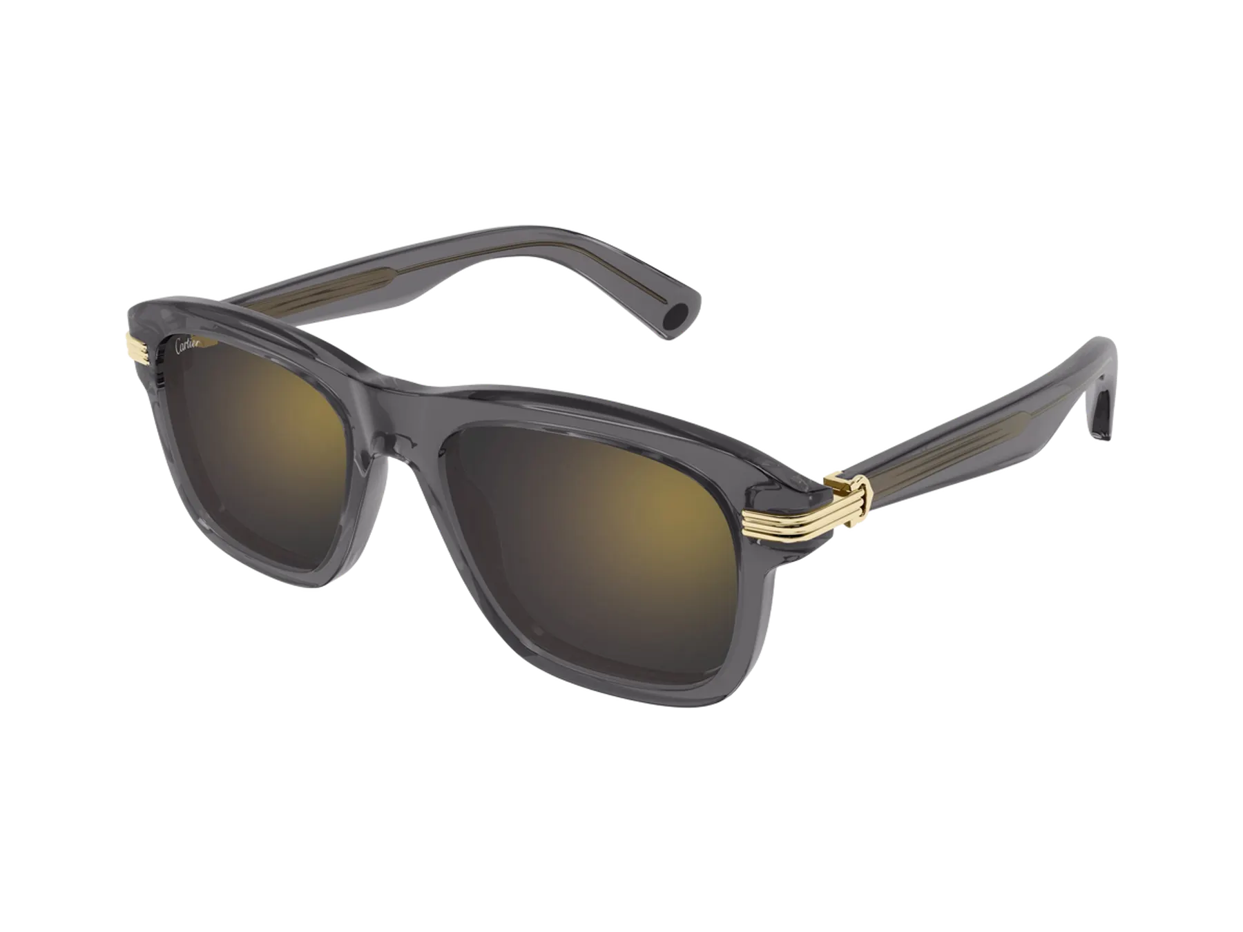 Cartier Première de Cartier CT0657S sunčane naočare, boja Grey, pogled iz ugla