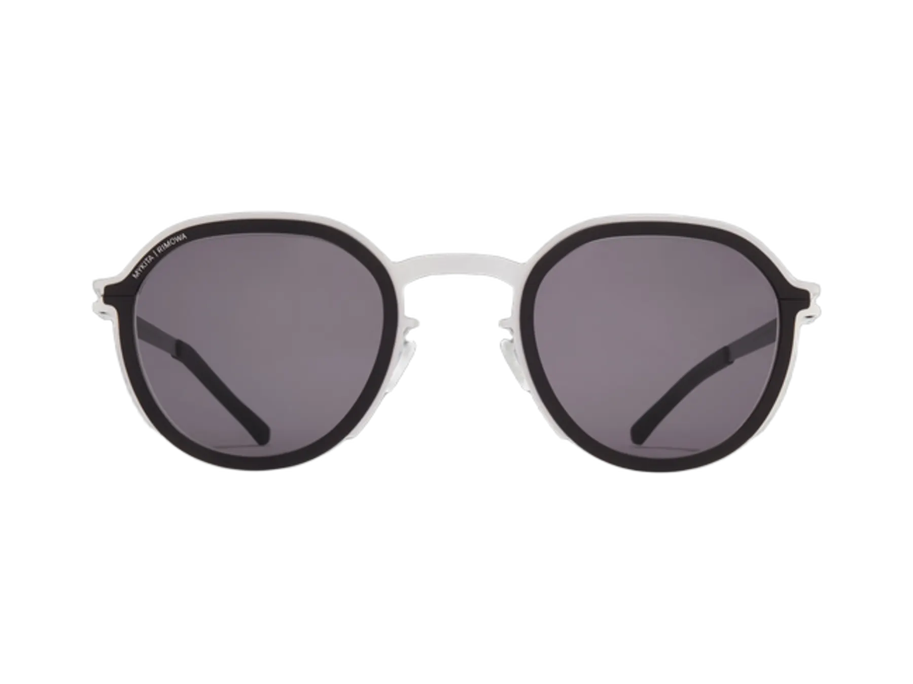 Mykita MR001 naočare, boja White Silver/Black, pogled spreda