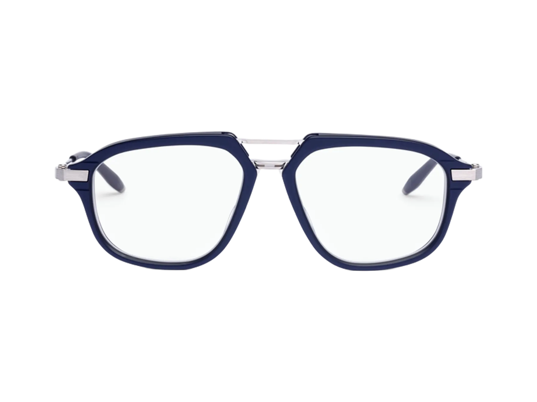 Akoni Iras dioptrijske naočare, boja Blue/Brushed Palladium, pogled spreda