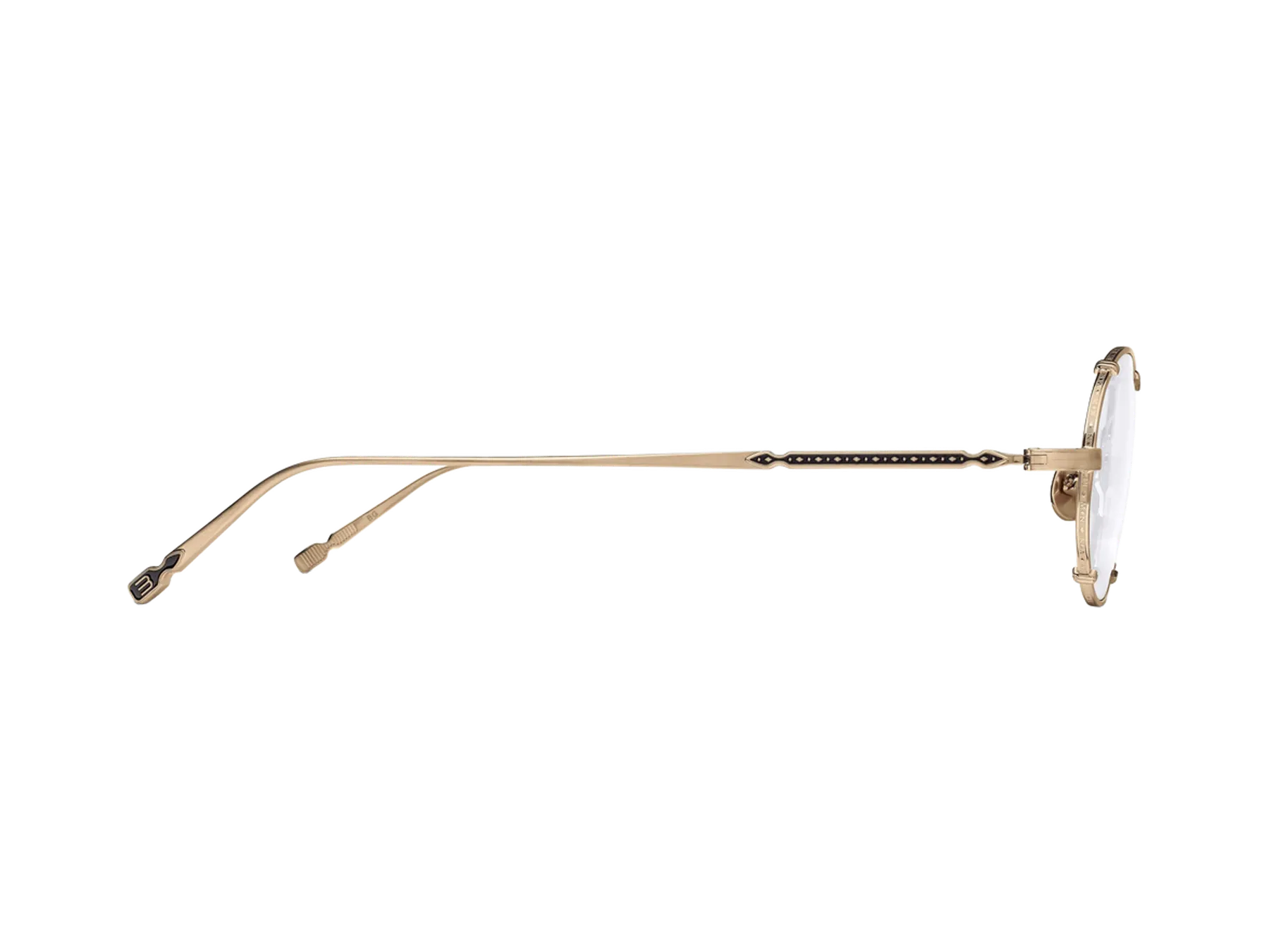Matsuda M3150 dioptrijske naočare, boja Brushed Gold, leva drška