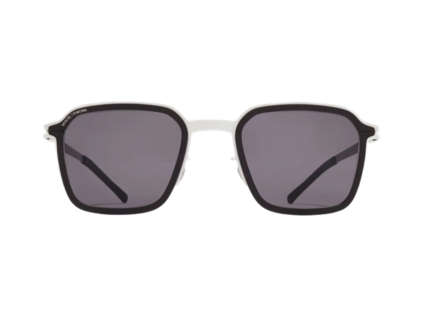 Mykita MR002 sunčane naočare, boja White Silver/Black, pogled spreda