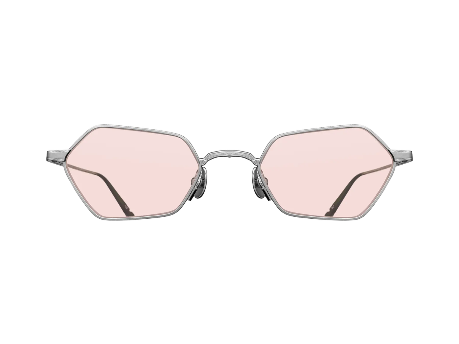 Matsuda M3138 sunčane naočare, boja Brushed Silver, pogled spreda