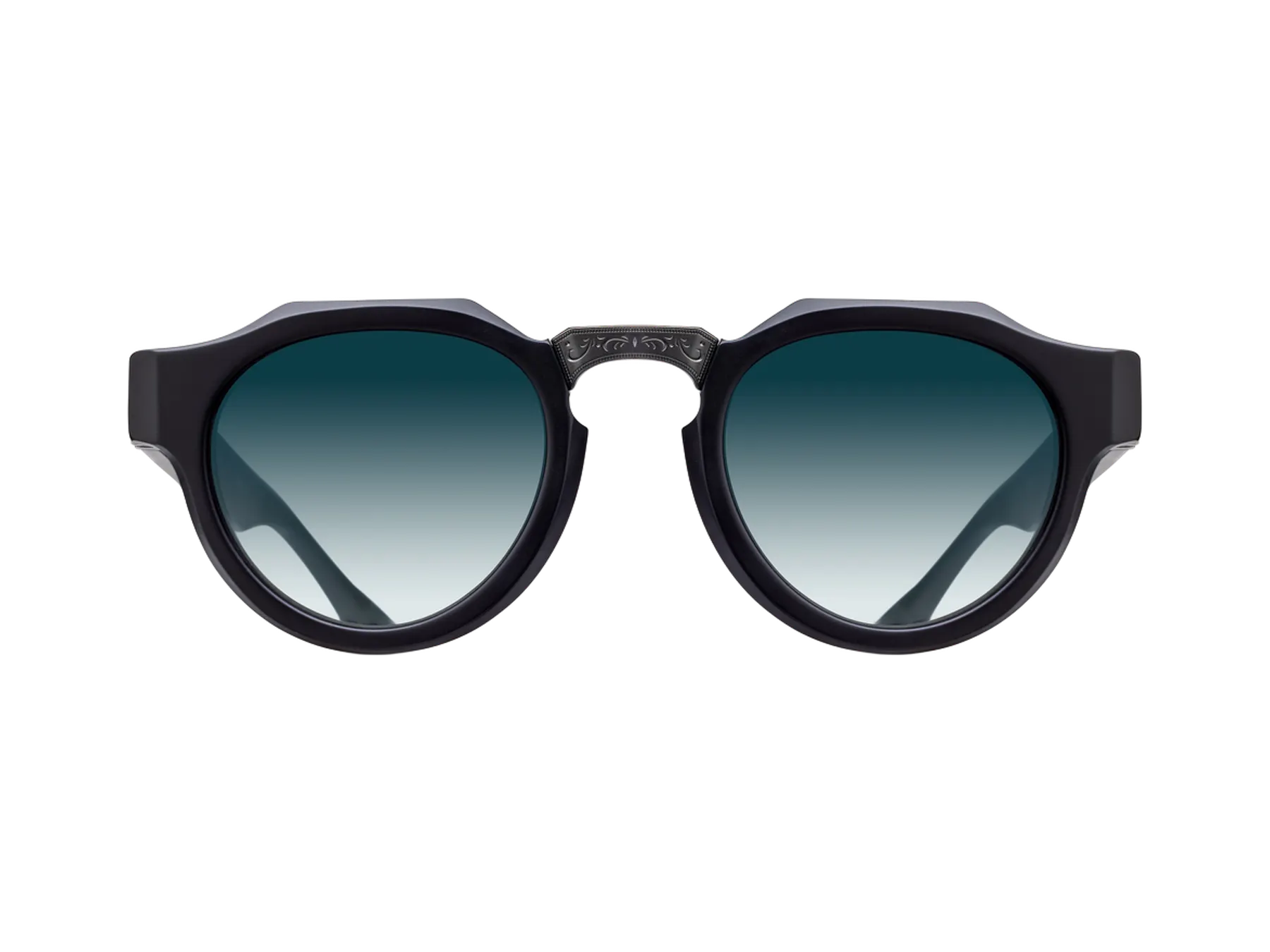 Matsuda M1037 sunčane naočare, boja Matte Black, pogled spreda