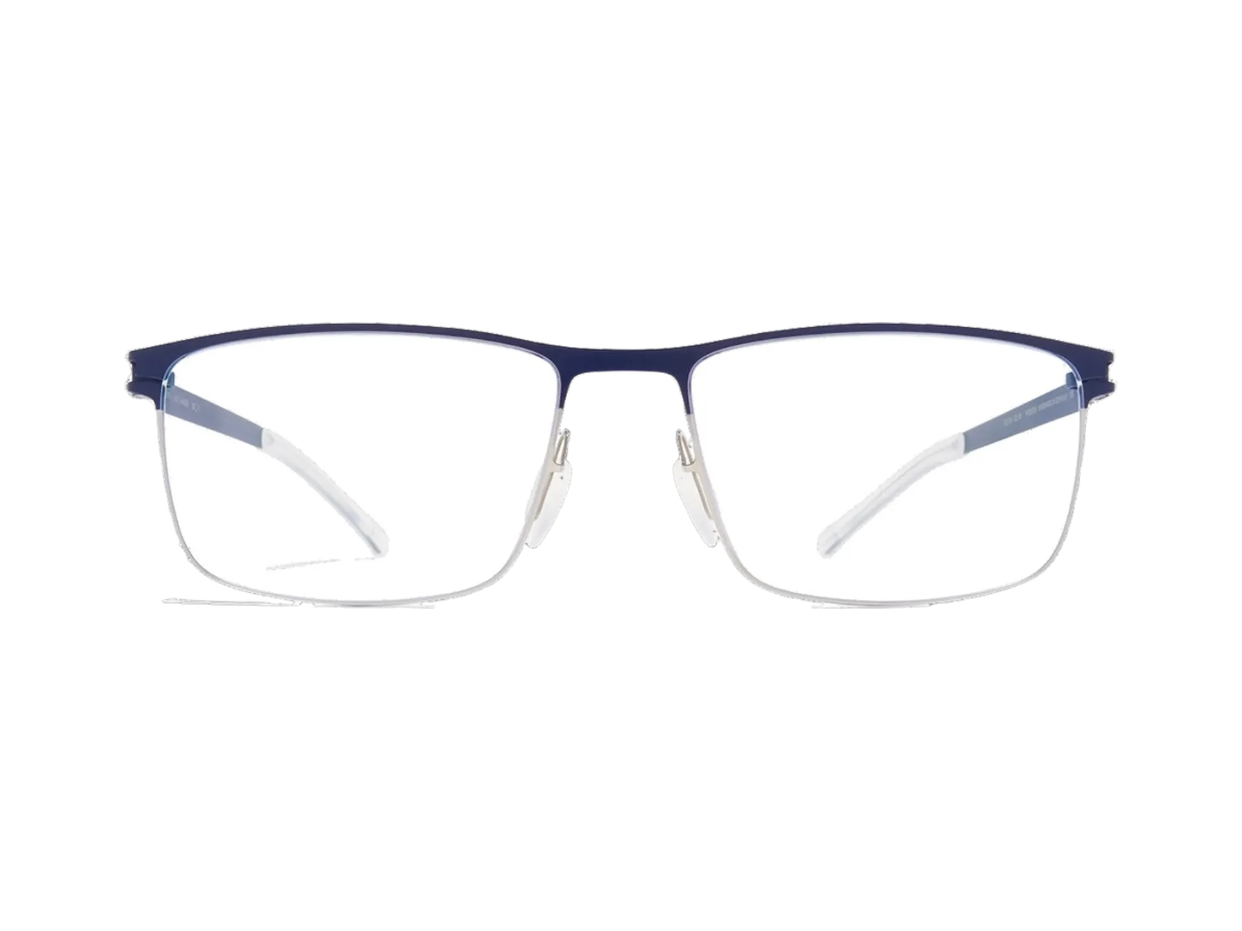 Mykita Xander dioptrijske naočare, boja Silver/Navy, pogled spreda
