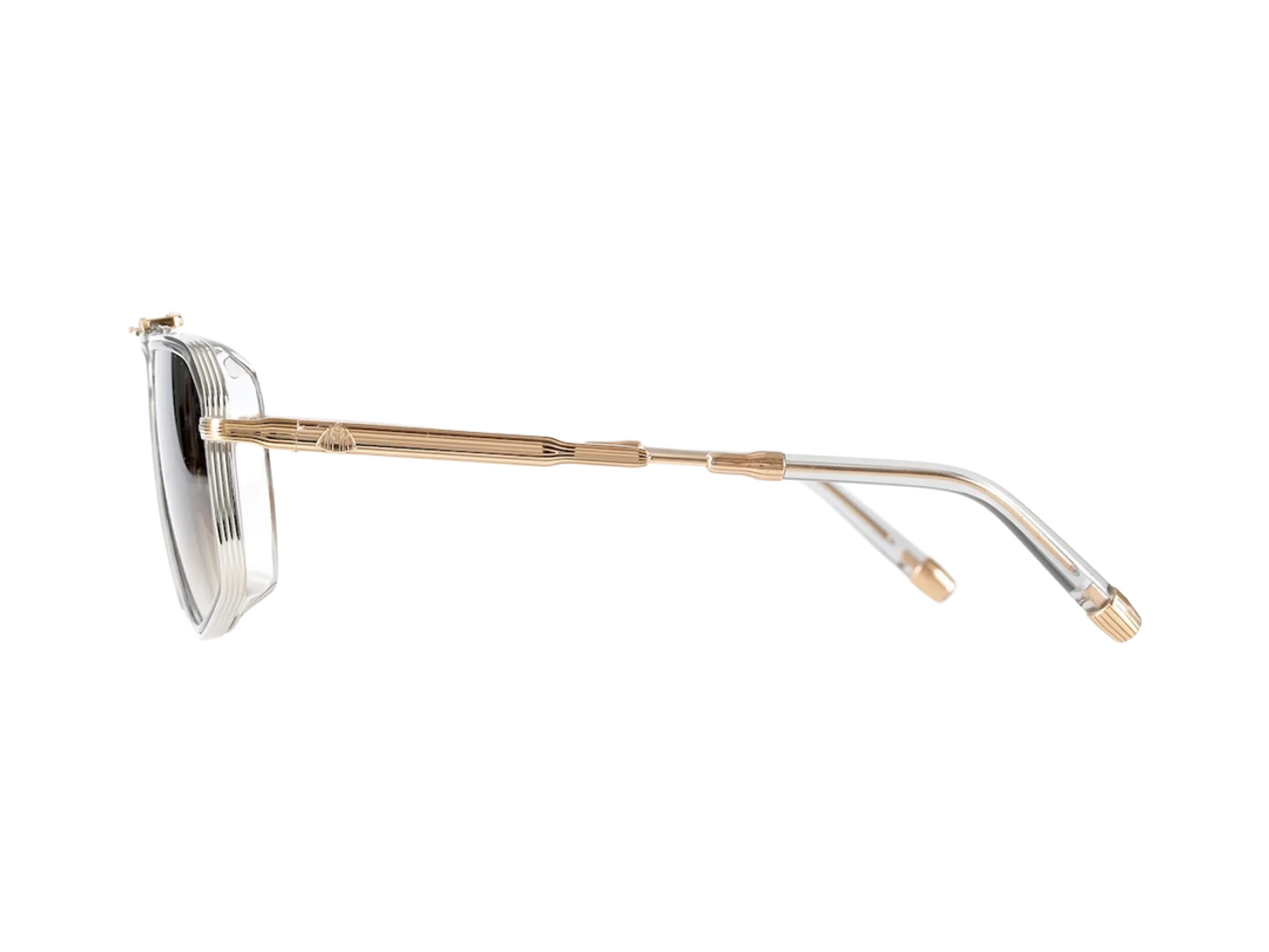 Maybach The Guardian I, Portland Grey Transparent / Palladium / 18K Rose Gold, leva drška