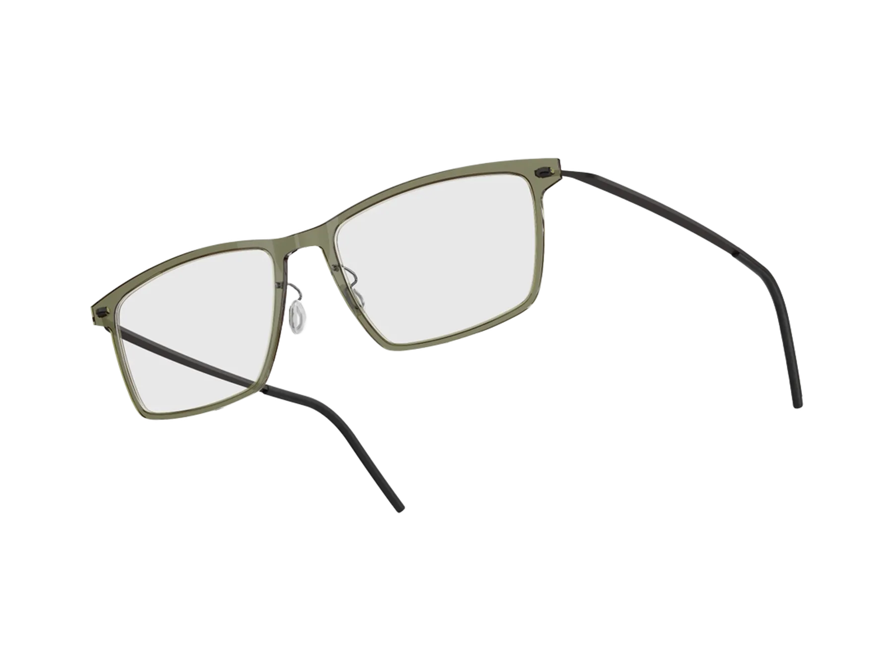 Lindberg N.O.W. 6544 dioptrijske naočare, boja forrest green, pogled iz ugla