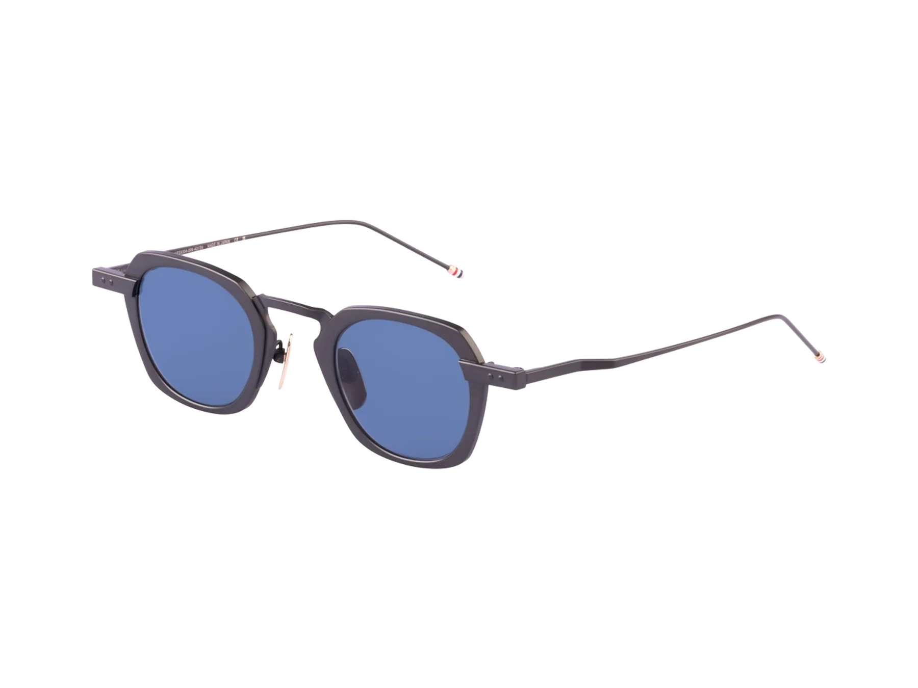 Thom Browne UES930A sunčane naočare, boja Black Iron, pogled iz ugla
