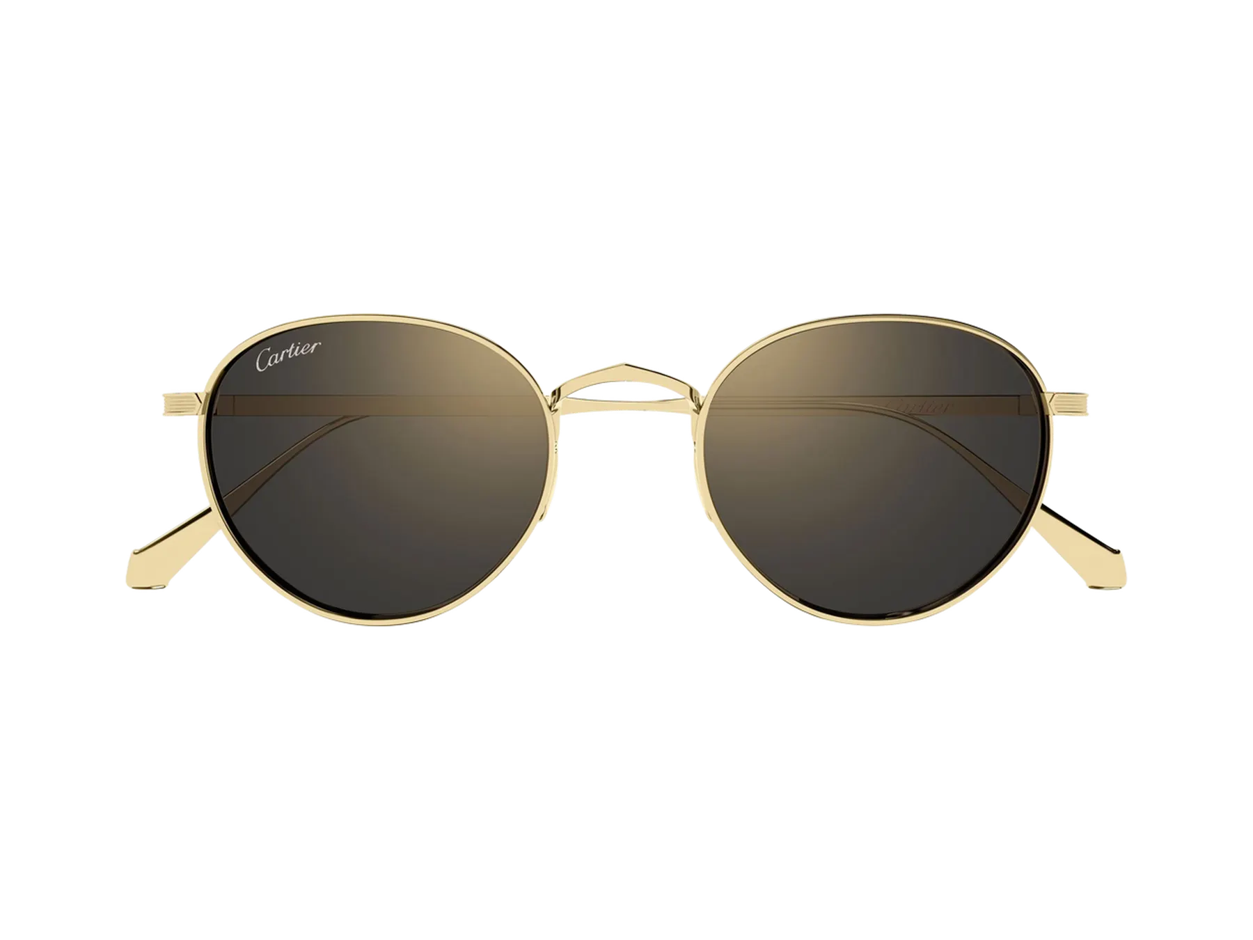 Cartier Signature C de Cartier CT0626S sunčane naočare, boja Gold/Grey, pogled spreda