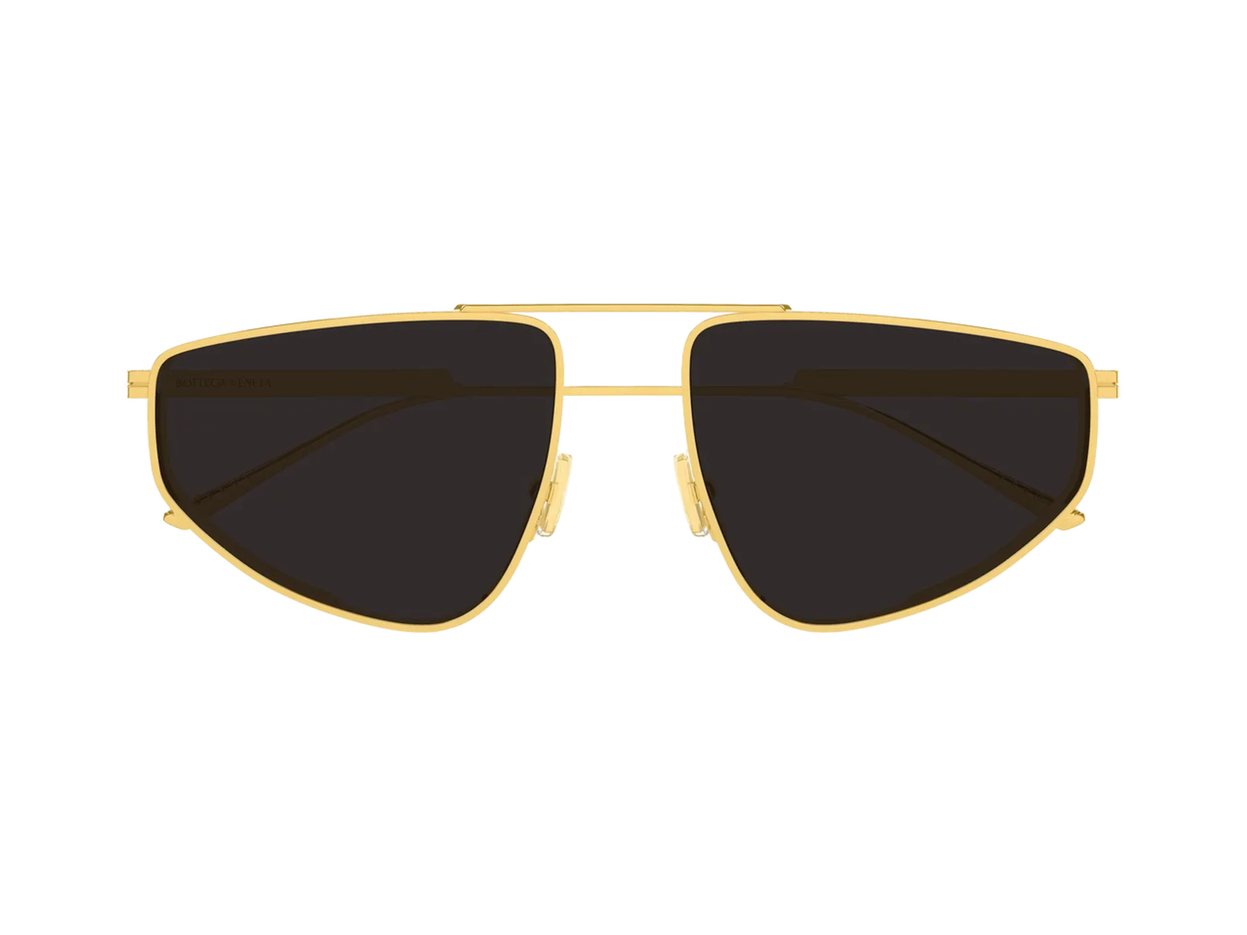 Bottega Veneta BV1466S sunčane naočare, boja Gold, pogled spreda