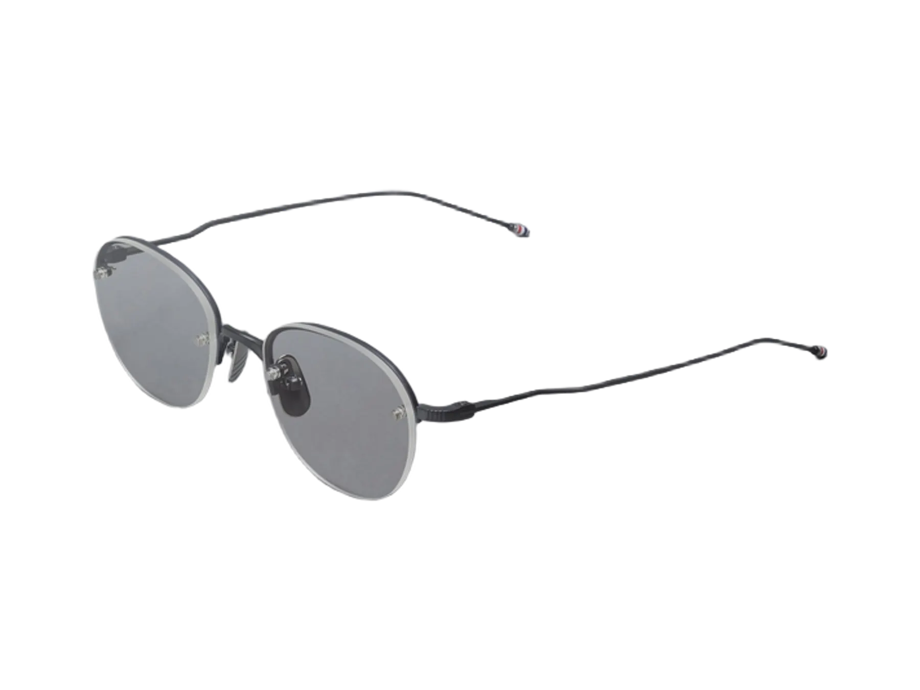 Thom Browne UEO959A dioptrijske naočare, boja Black Iron, pogled iz ugla