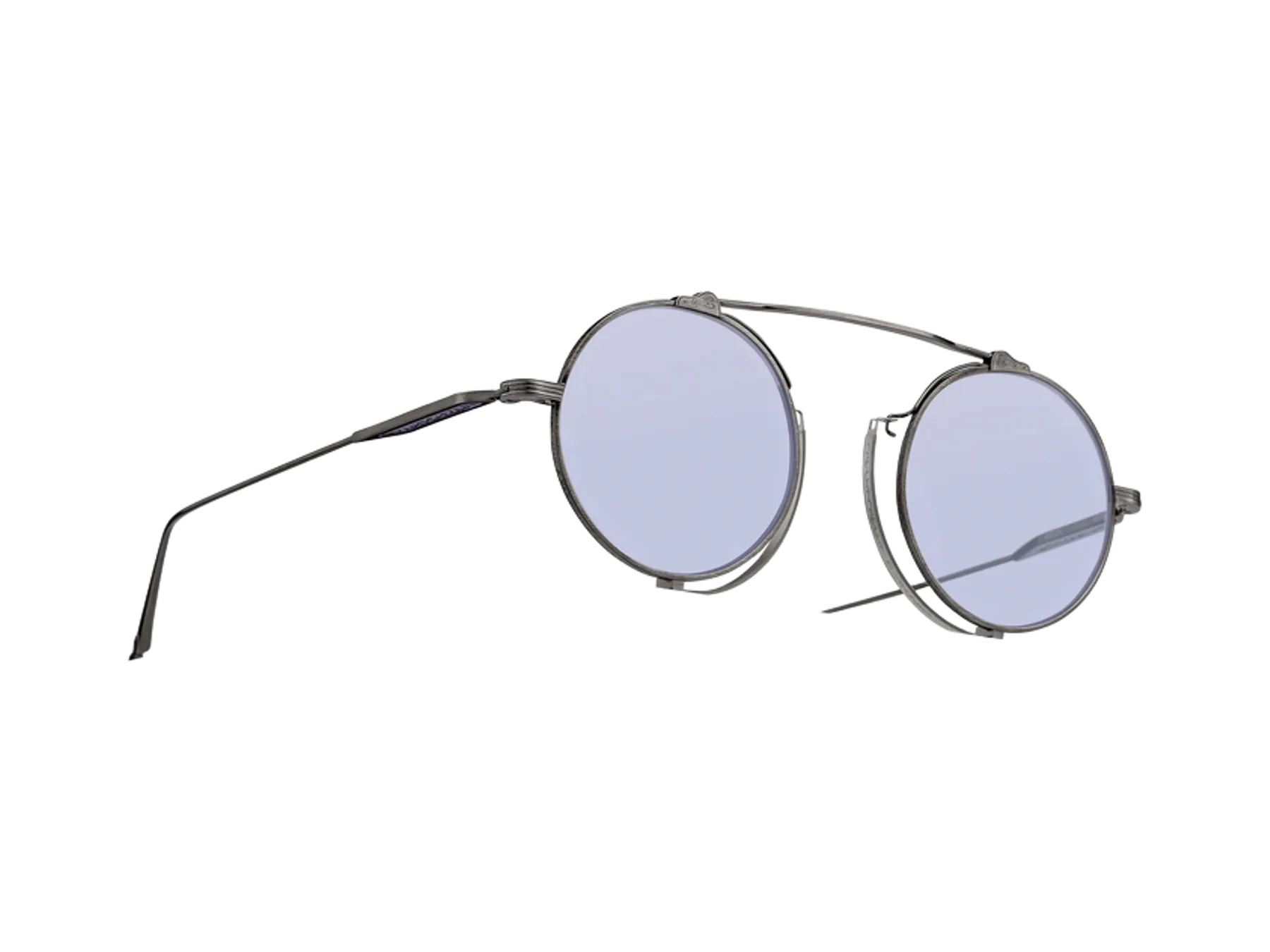 Matsuda M3154 naočare, boja Antique Silver, pogled pod uglom