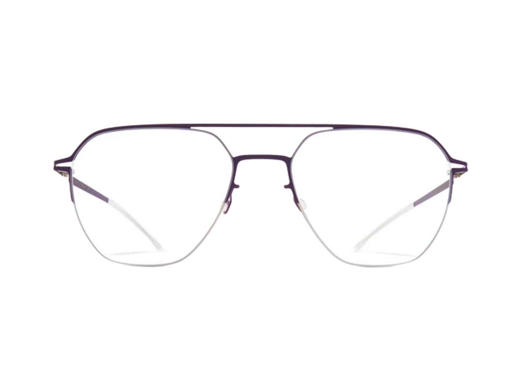 Mykita Imba naočare, boja Silver/Deep Purple, pogled spreda