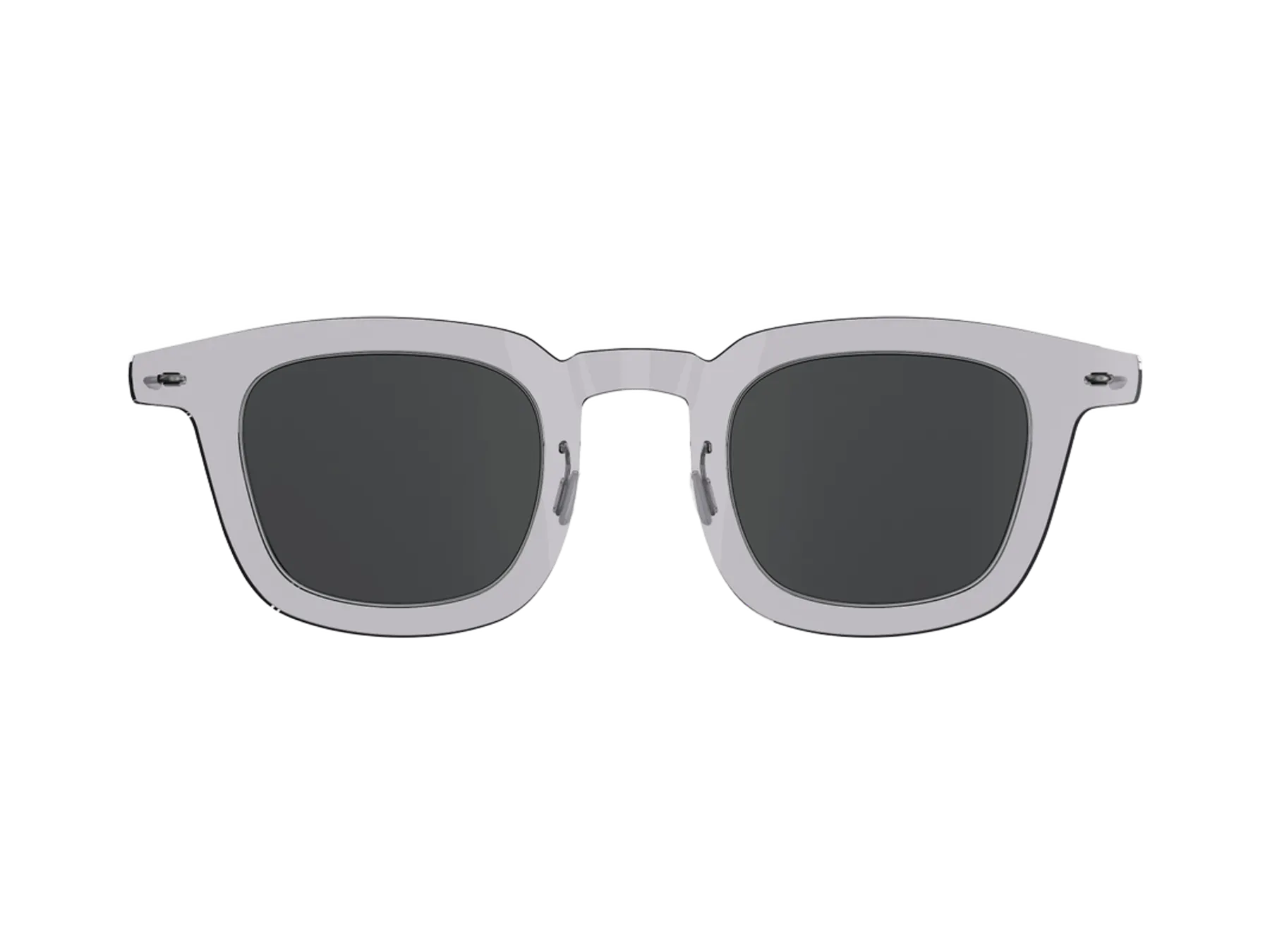 Lindberg Sun Titanium 8346 sunčane naočare, boja transparent clear/grey, pogled spreda