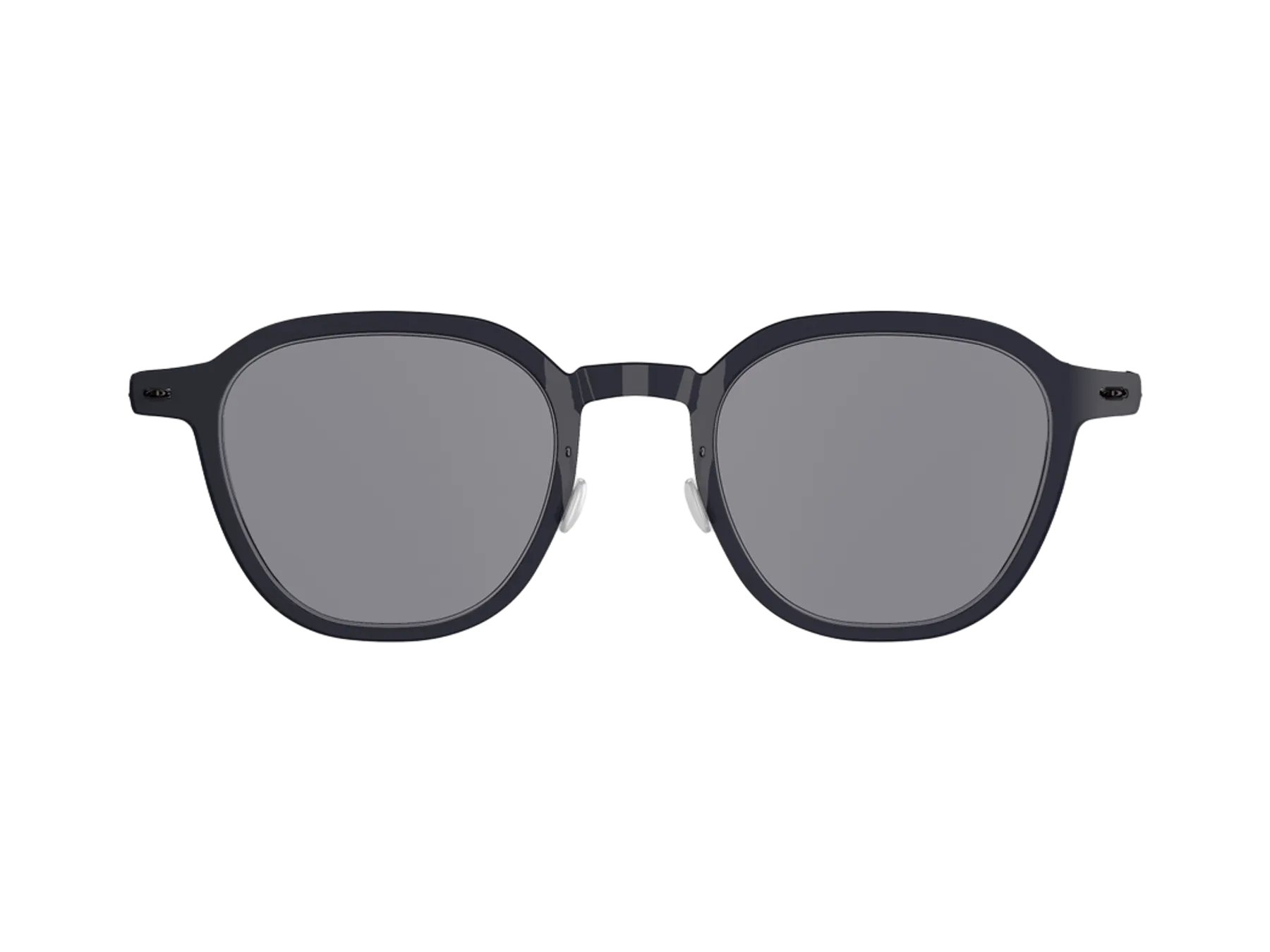 Lindberg Sun Titanium 8348 sunčane naočare, boja black transparent/black polished, pogled spreda