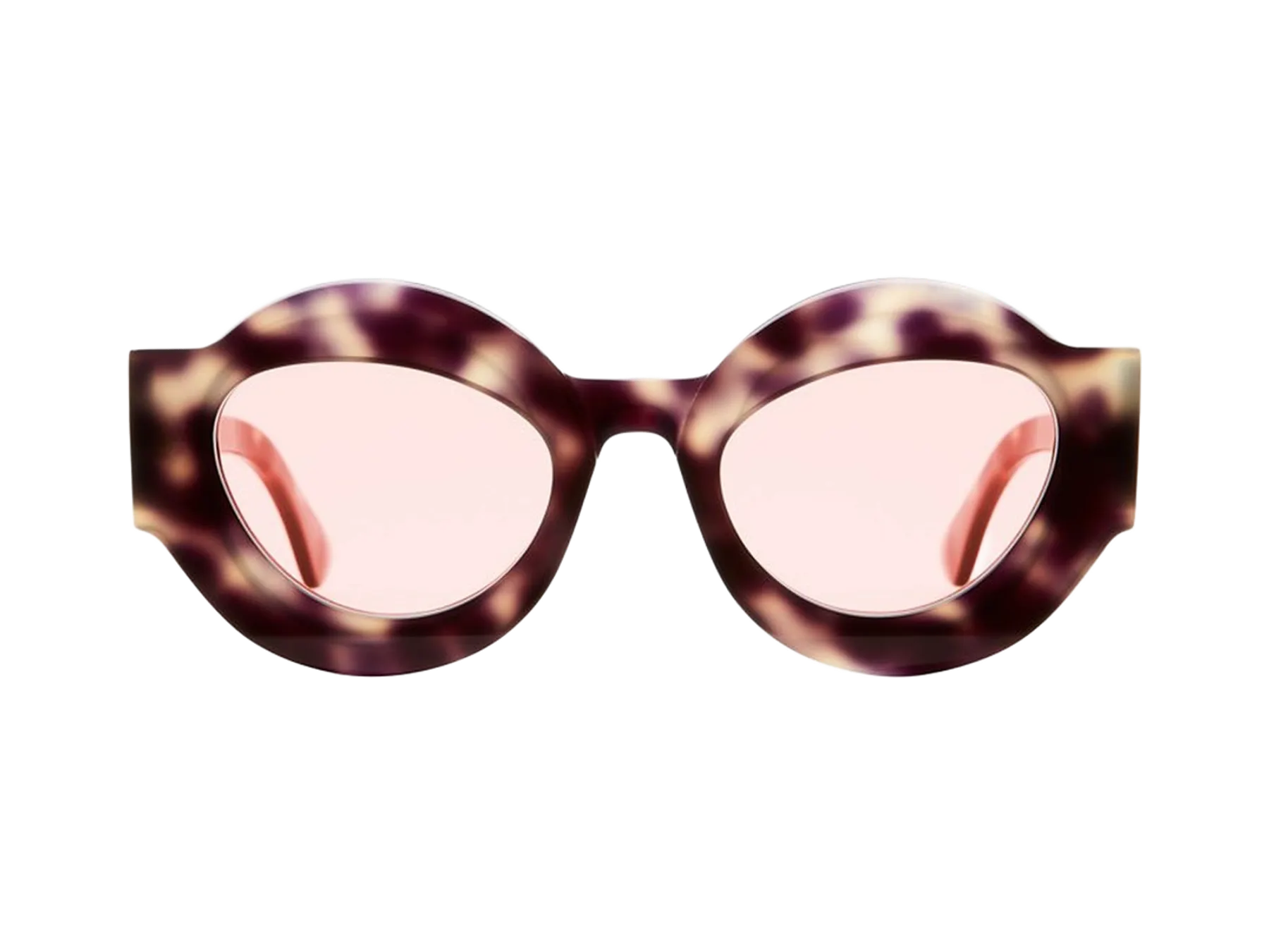 Kuboraum X22 sunčane naočare, boja Pink Tortoise, pogled spreda