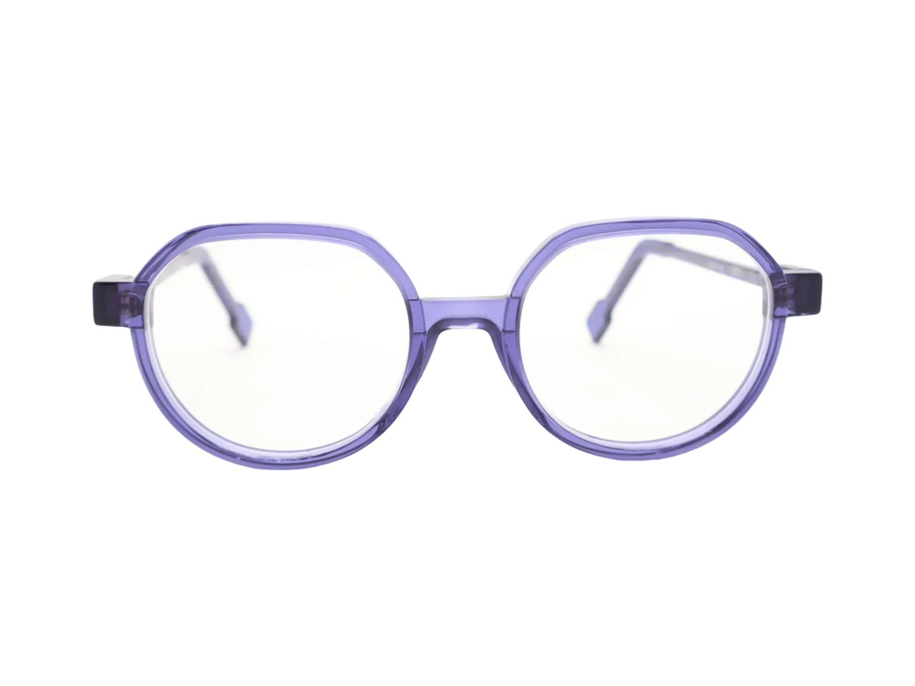 Anne & Valentin Tampo dioptrijske naočare, boja Crystal Purple, pogled spreda
