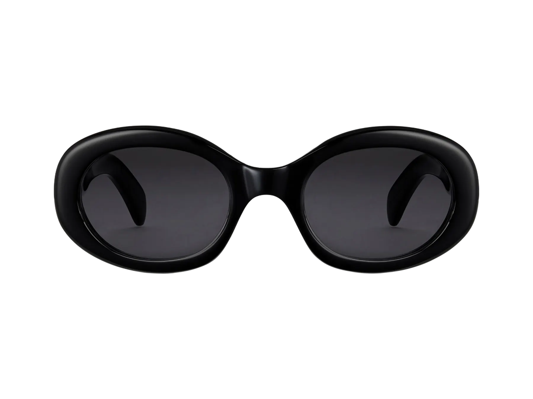 Celine Triomphe 01 CL40194U sunglasses, colour Shiny Black, front view