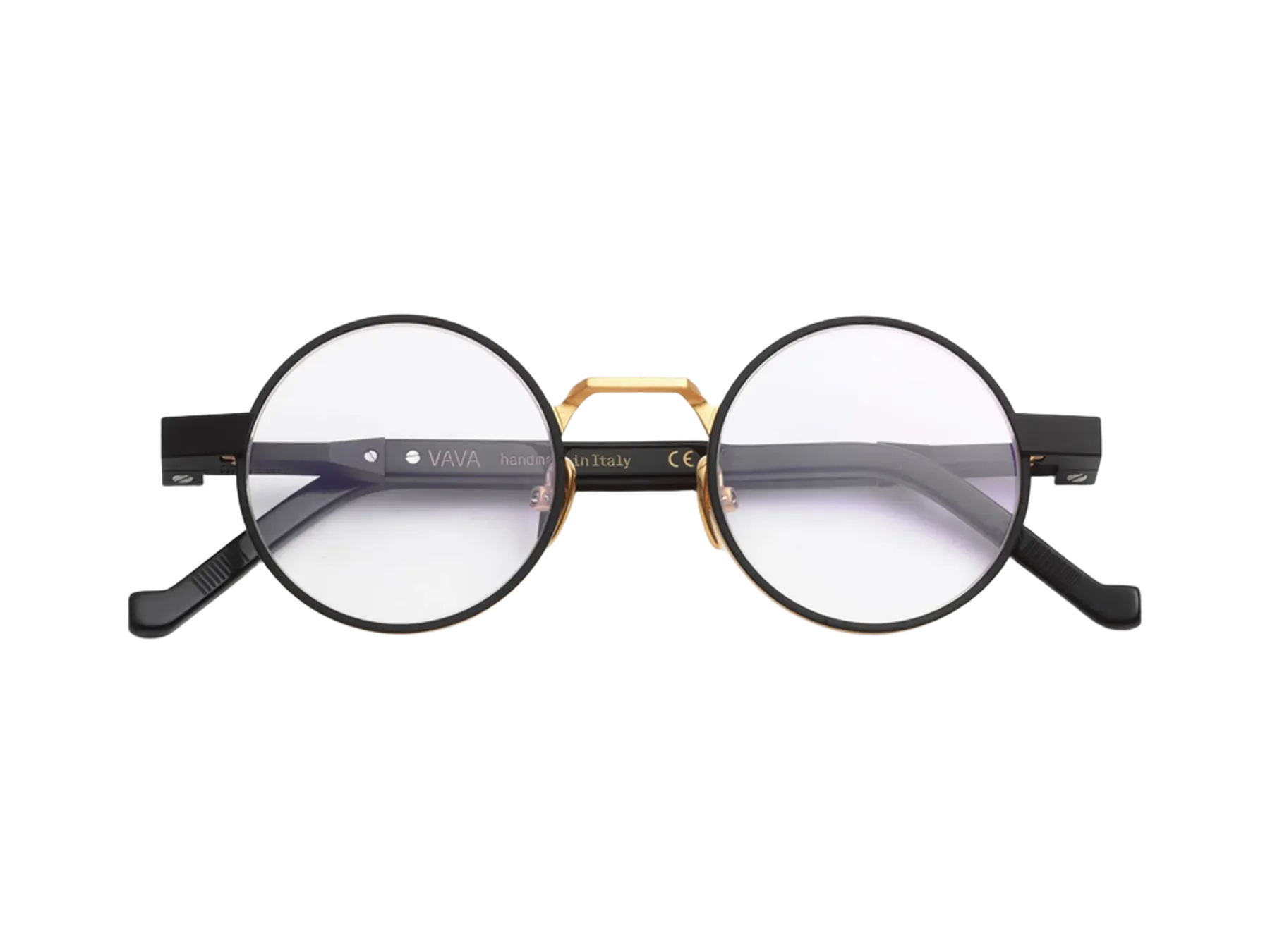 VAVA WL0092 optical glasses, colour Black/Gold, front view