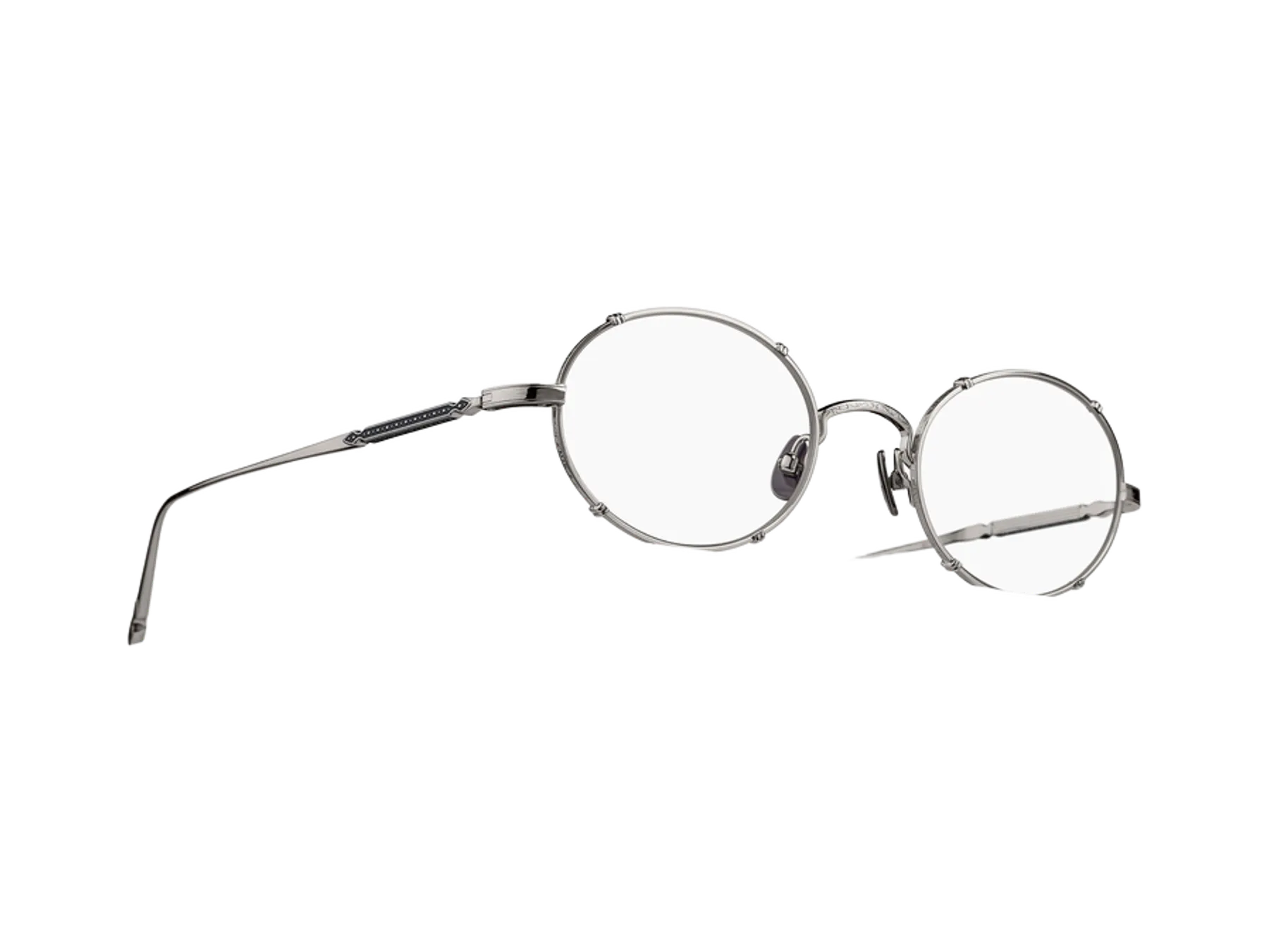 Matsuda M3150 dioptrijske naočare, boja Palladium White, pogled iz ugla