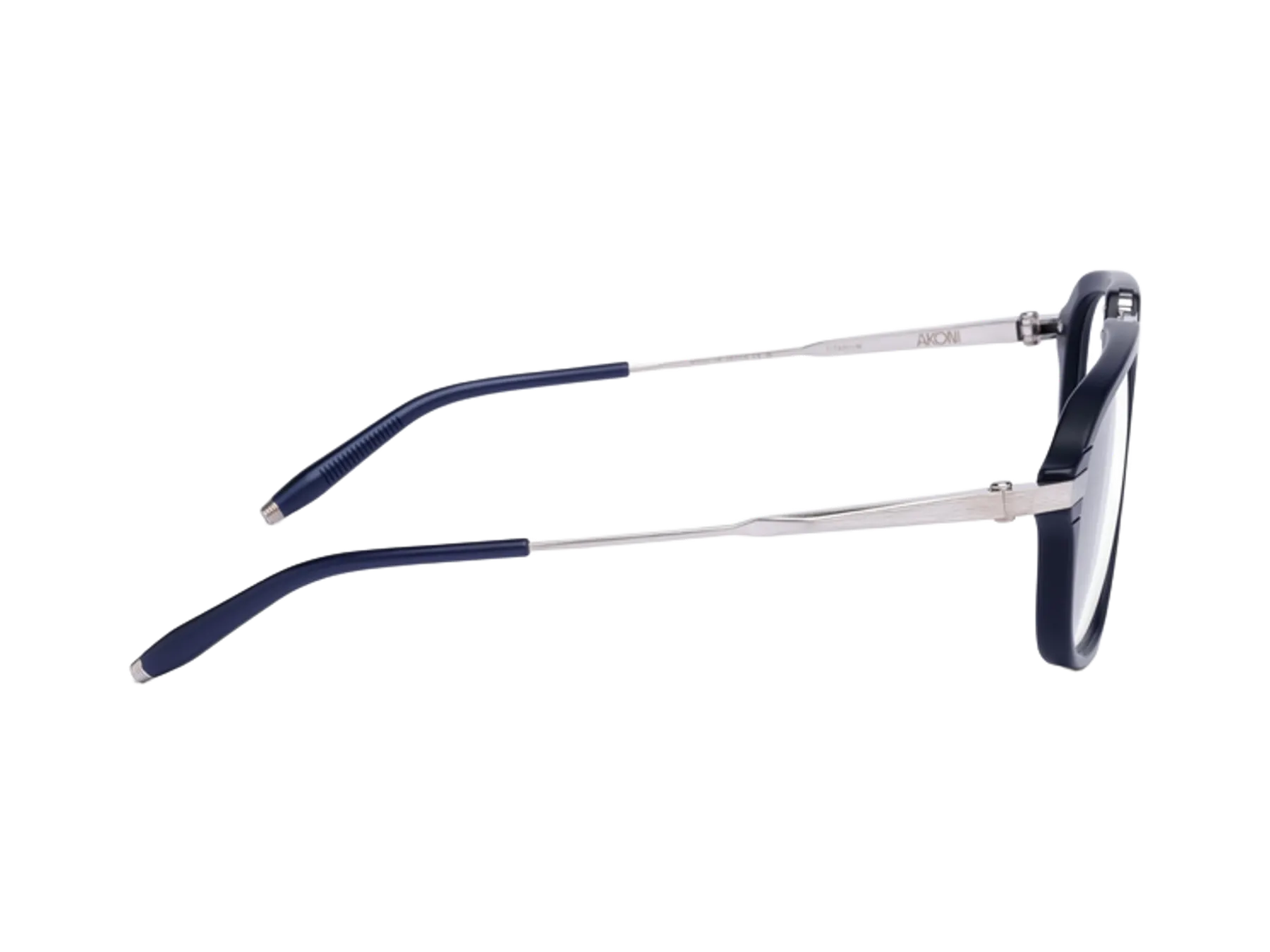 Akoni Iras dioptrijske naočare, boja Blue/Brushed Palladium, leva drška