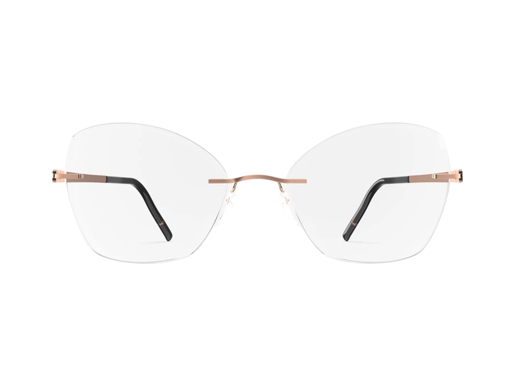 Silhouette Momentum Aurum 0L009 LN dioptrijske naočare, boja Pure Rosegold, pogled spreda