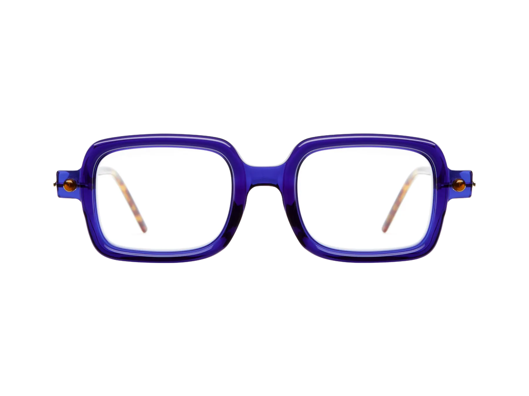 Kuboraum P2 Transparent Dark Blue, prednja strana
