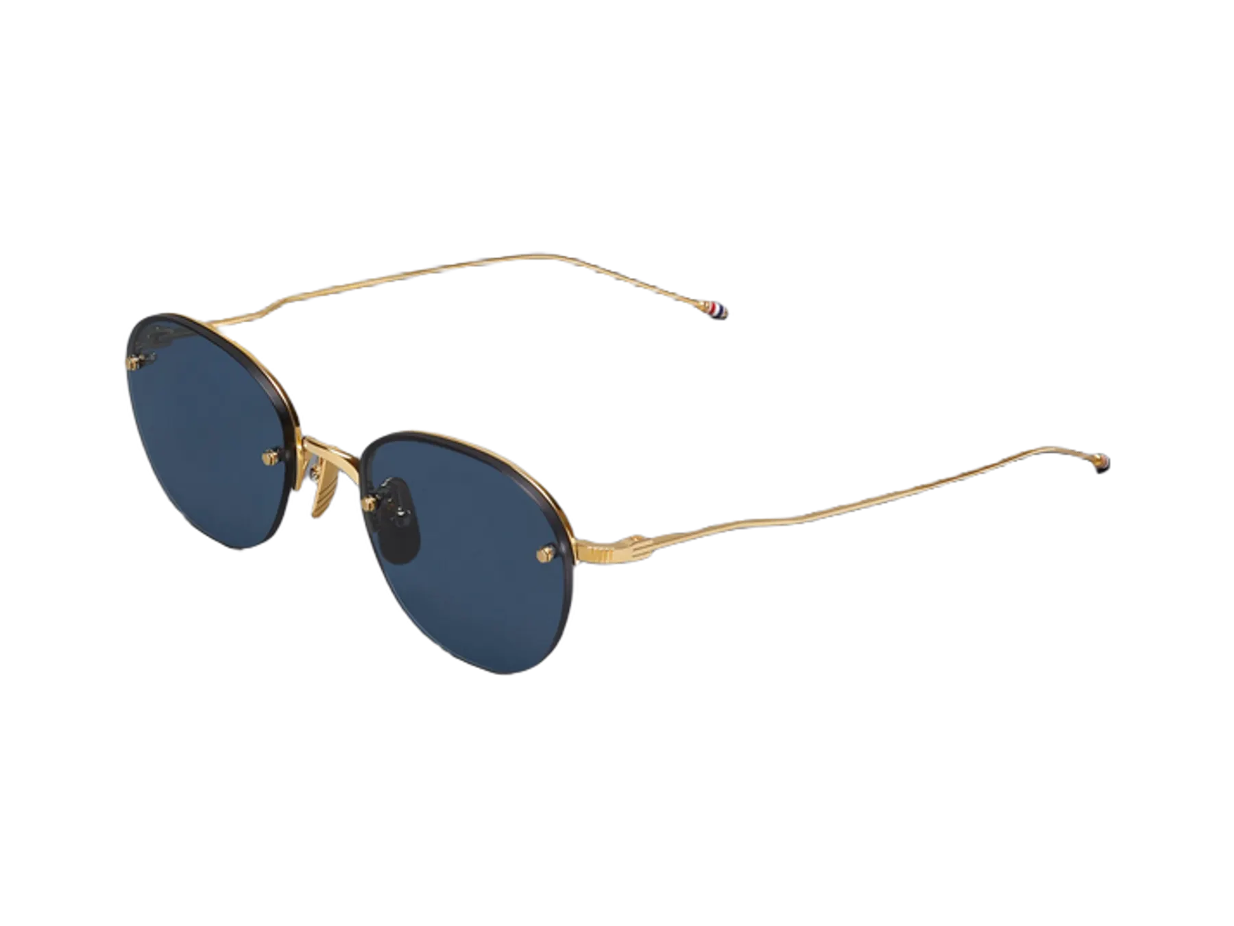Thom Browne UES959A sunčane naočare, boja Yellow Gold, pogled iz ugla