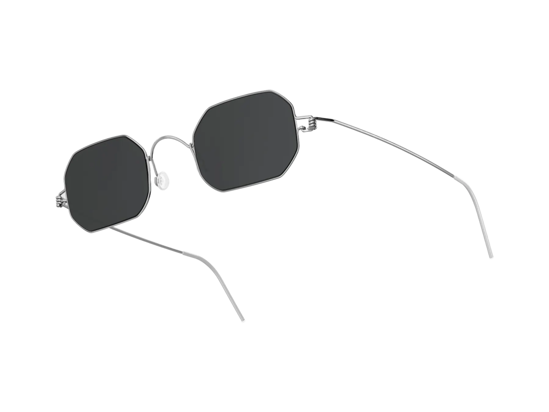 Lindberg Sun Titanium 8223 sunčane naočare, boja grey polished, pogled iz ugla