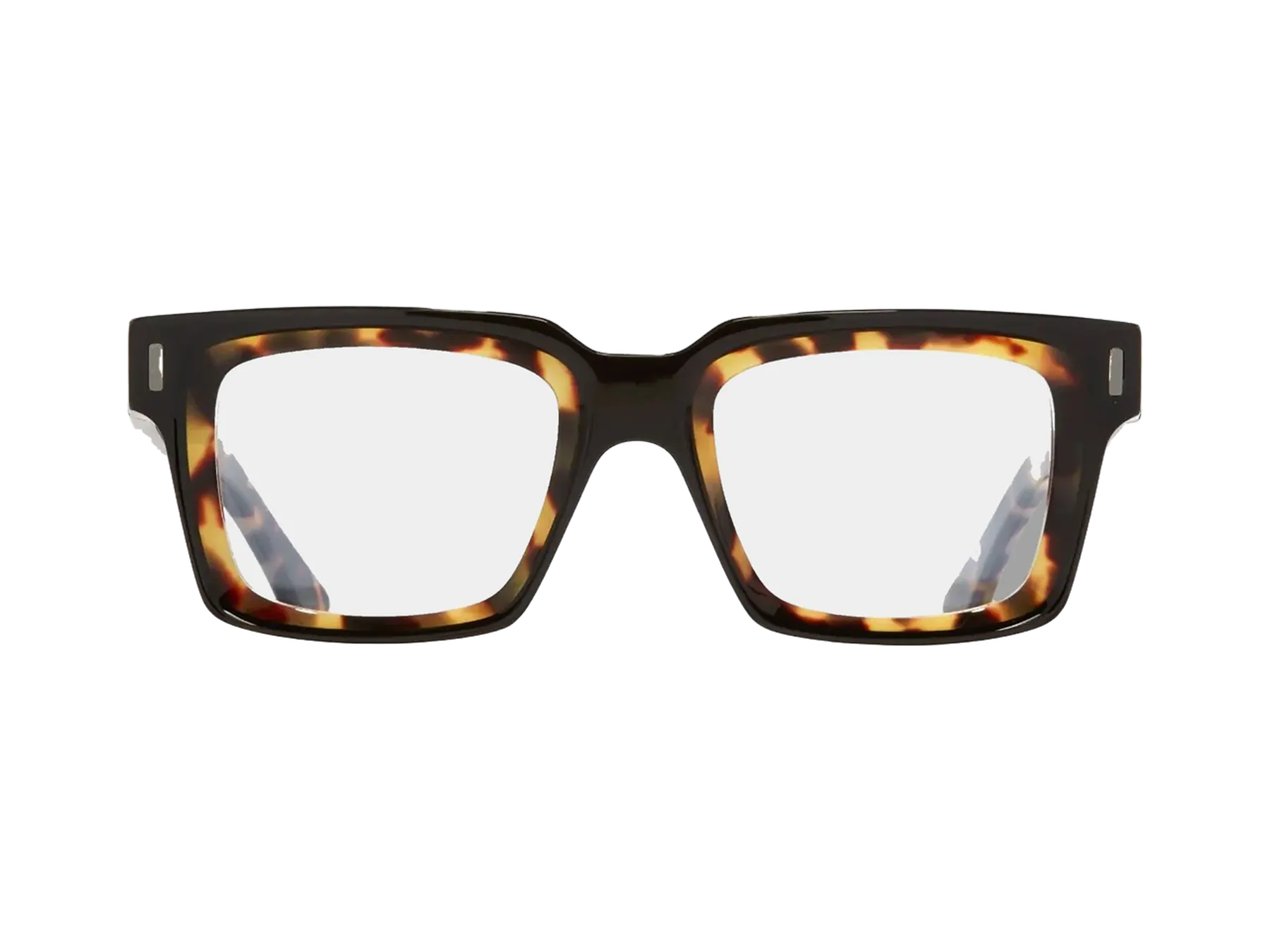 Cutler and Gross 1386 Optical optical glasses, colour Black on Camo, front view