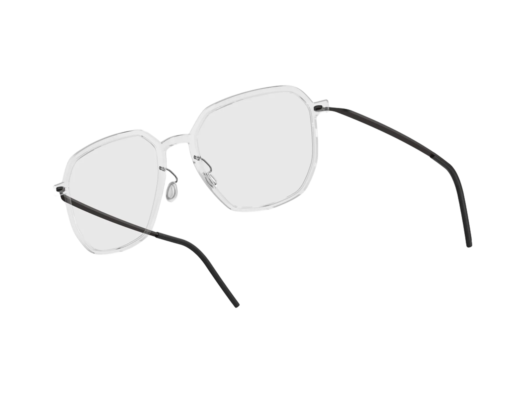 Lindberg N.O.W. 6642 dioptrijske naočare, boja clear, pogled iz ugla