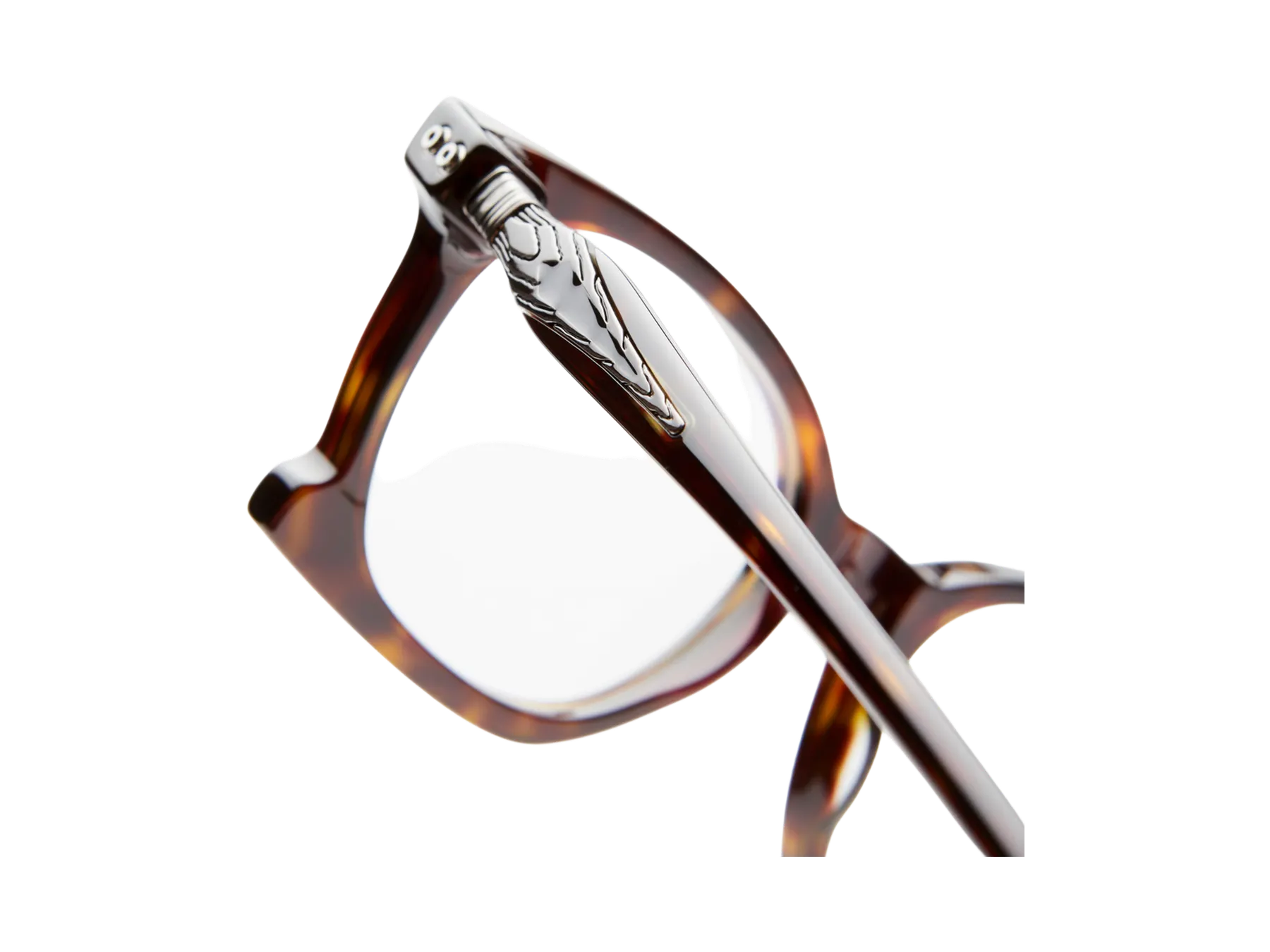 Kuboraum D71 dioptrijske naočare, boja Tortoise, acetat, detalj izrade