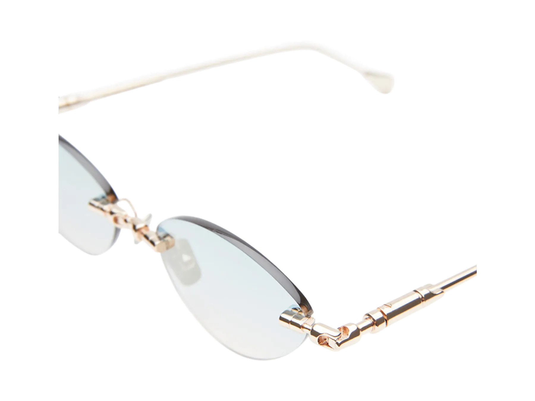 Kuboraum H65 sunčane naočare, boja Rose Gold, detalj