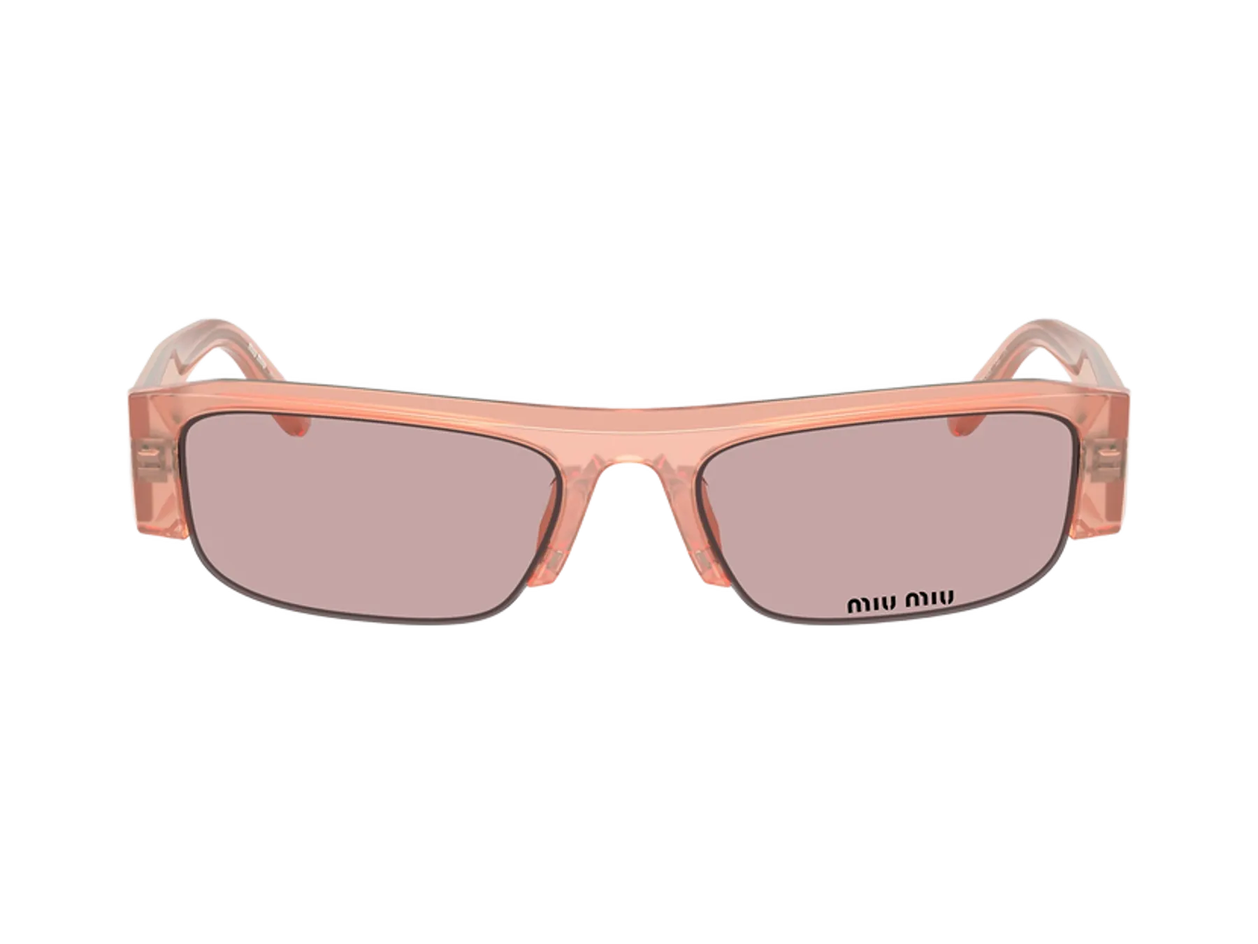 Miu Miu Vedette MU B07S sunčane naočare, boja Opaline Pink, pogled spreda