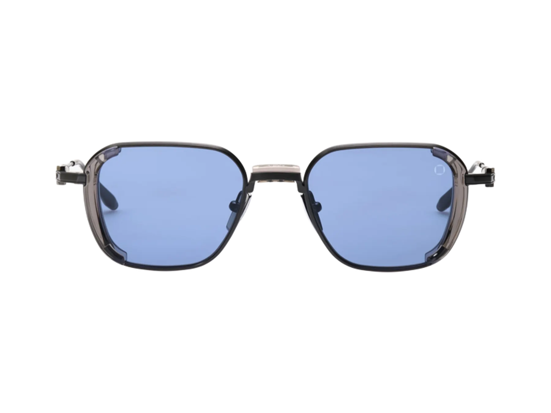 Akoni Eclipse sunčane naočare, boja Crystal Dark Grey/Antique Pewter, pogled spreda